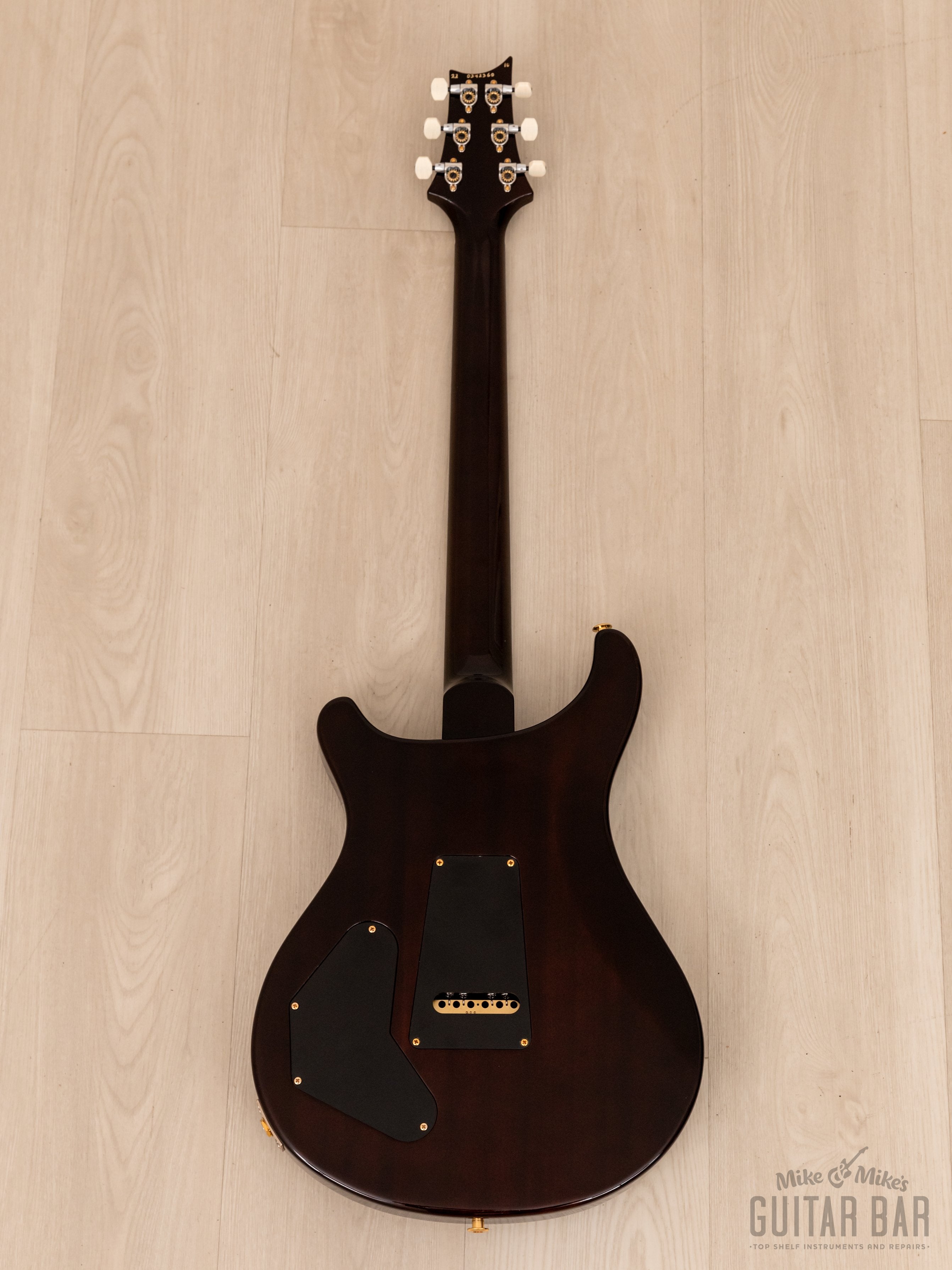 2022 Paul Reed Smith DGT David Grissom Trem 10 Top Black Gold Wrap Burst Near-Mint w/ Case, Tags