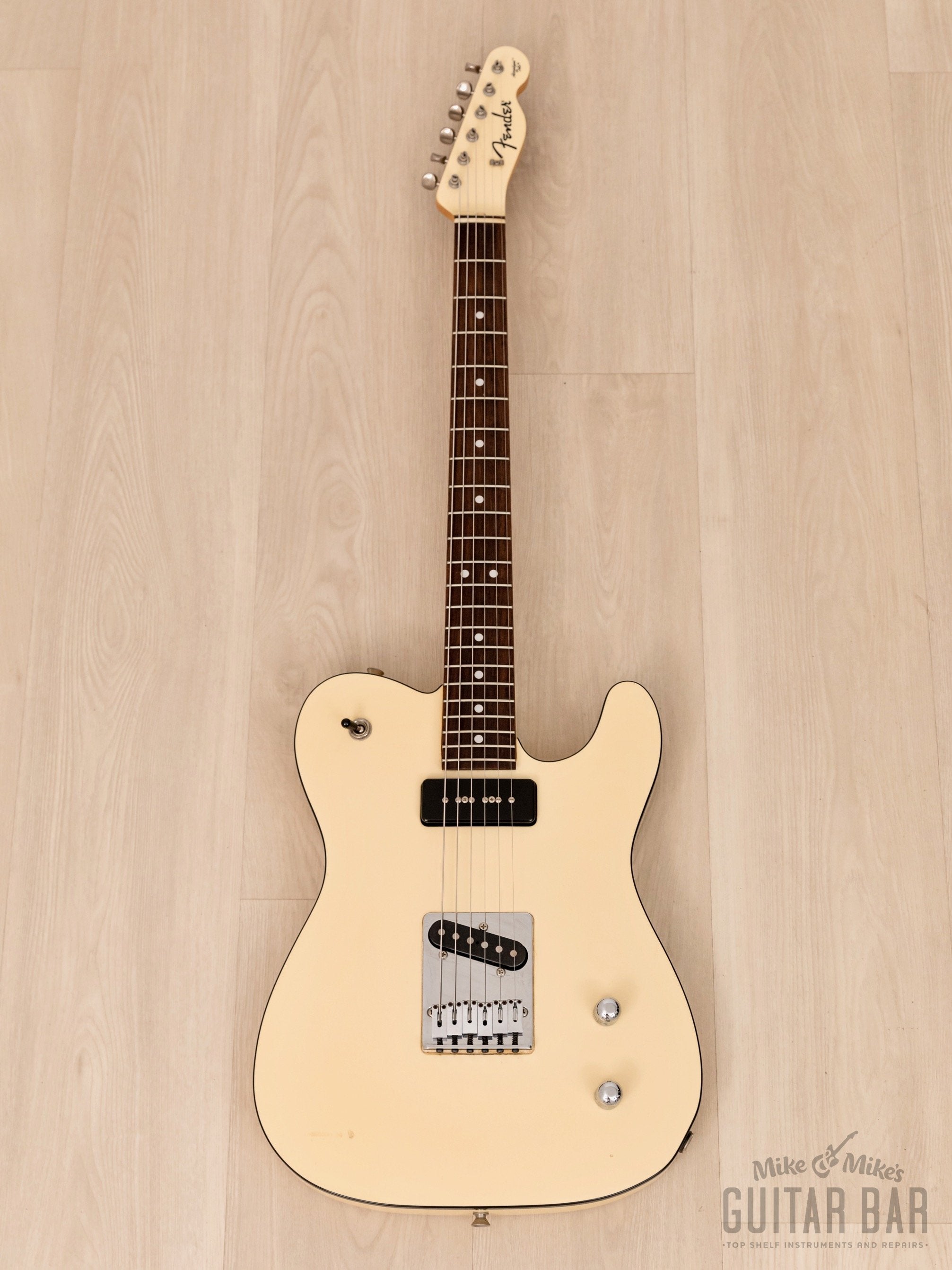 2010 Fender Aerodyne Telecaster ATL Vintage White w/ P-90, Japan MIJ