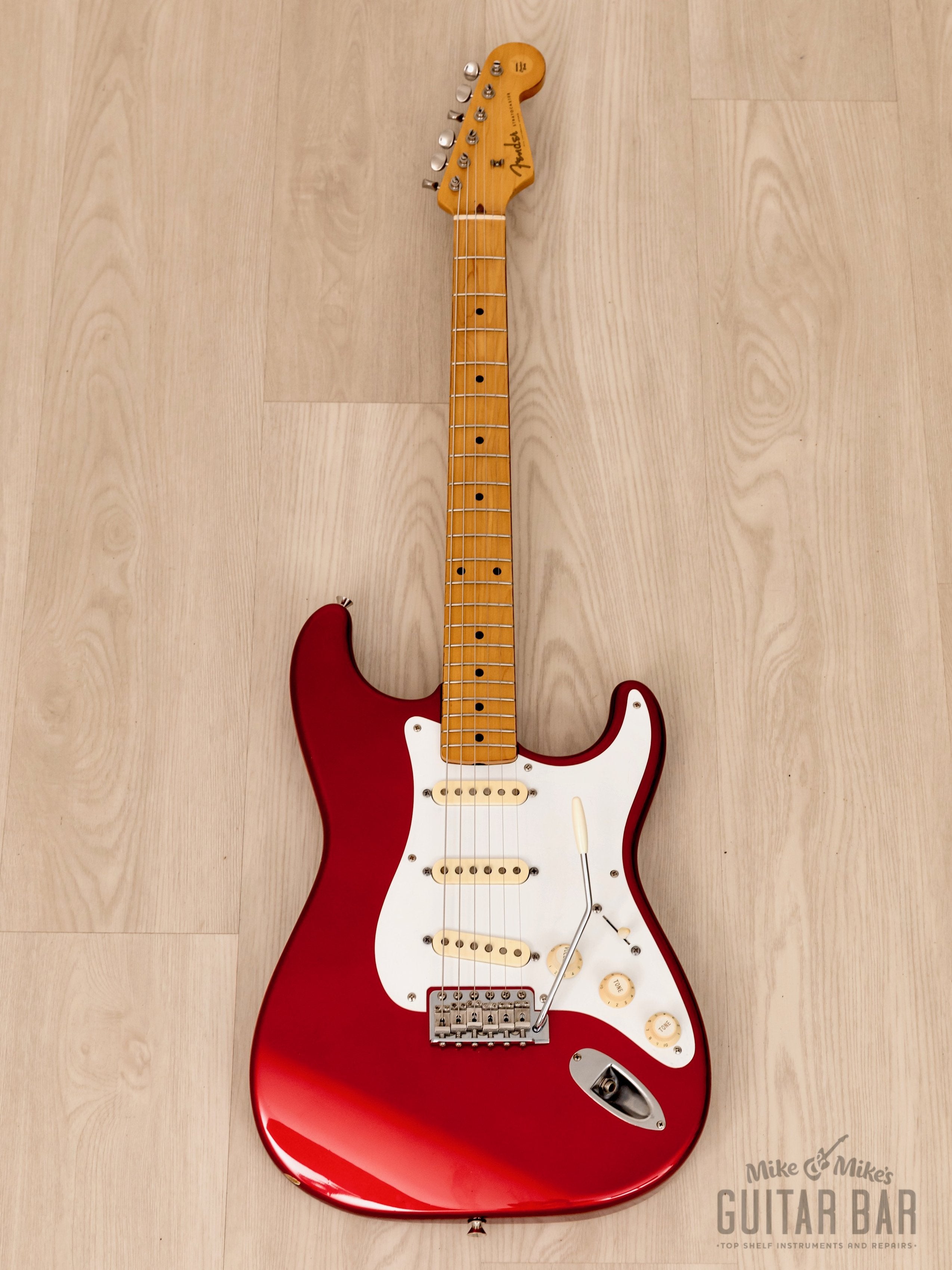 1995 Fender Stratocaster ‘57 Vintage Reissue ST57-53 Candy Apple Red, Japan  MIJ