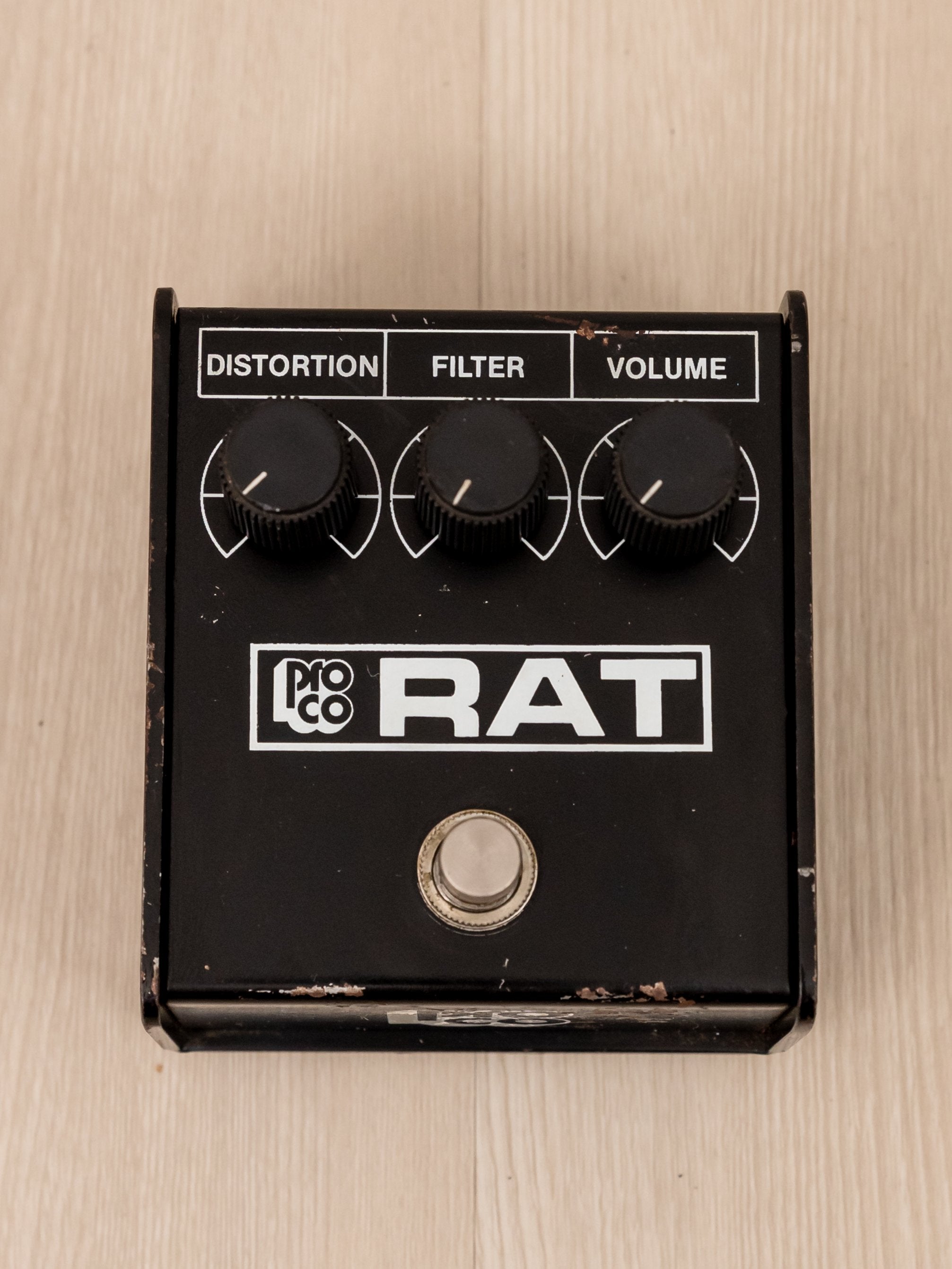 1986 ProCo Rat Small Box Vintage Distortion Guitar Effects Pedal