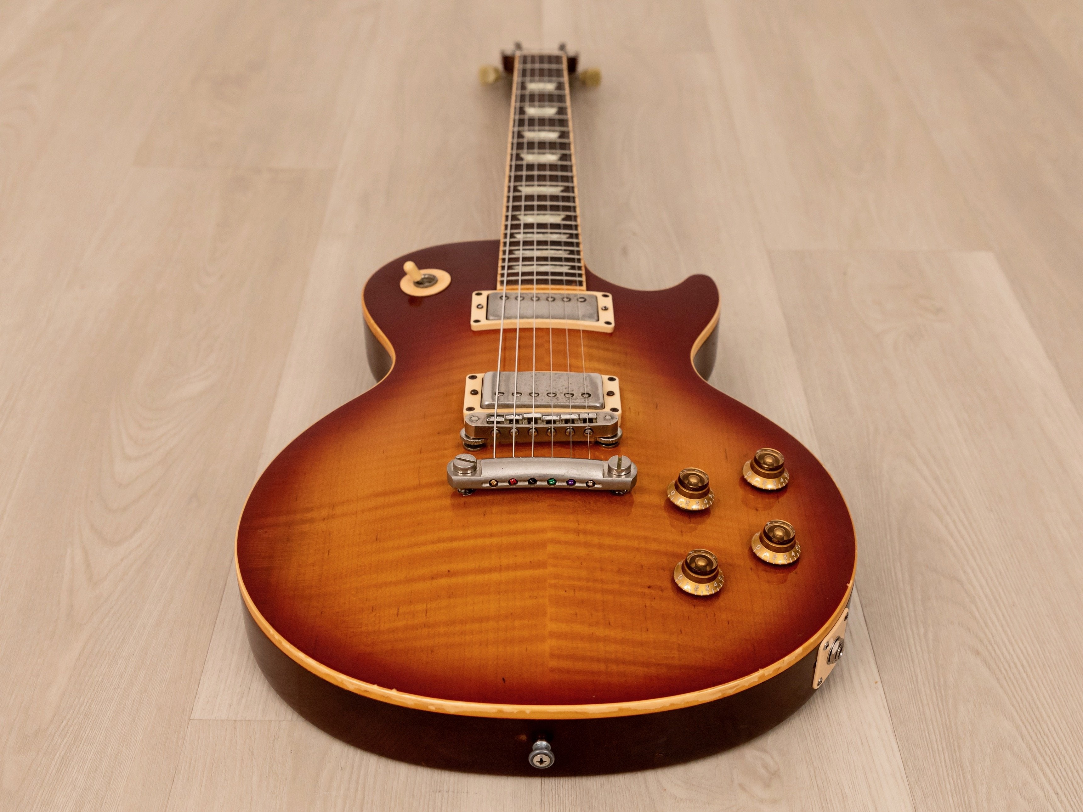 2002 Gibson Les Paul Standard Plus AAA Flame Top Cherry Sunburst w/ 57 Classic PAFs, Case