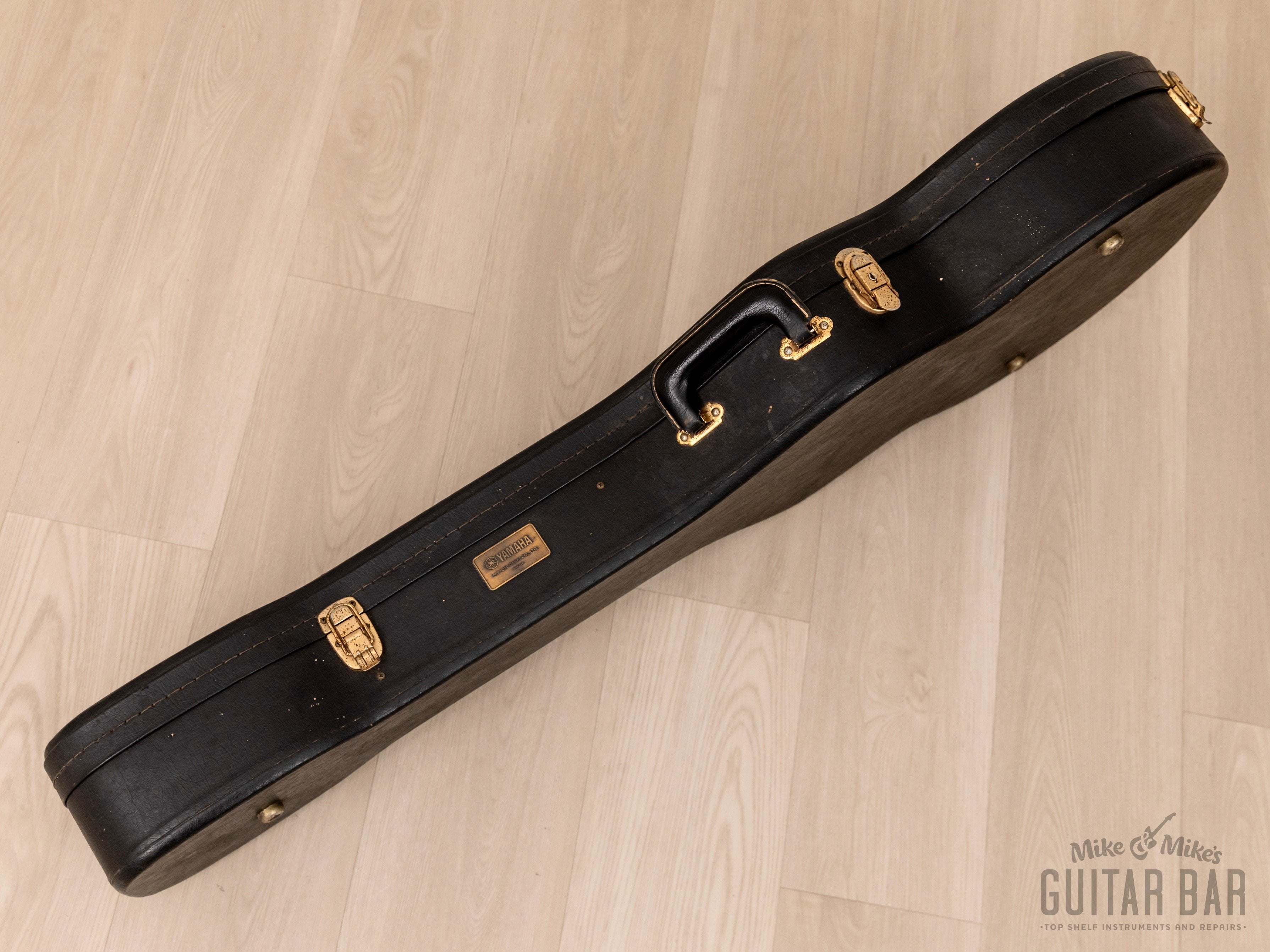 1982 Yamaha SG3000 Custom Vintage Guitar Metallic Black, Collector-Grade w/ Case & Hangtag