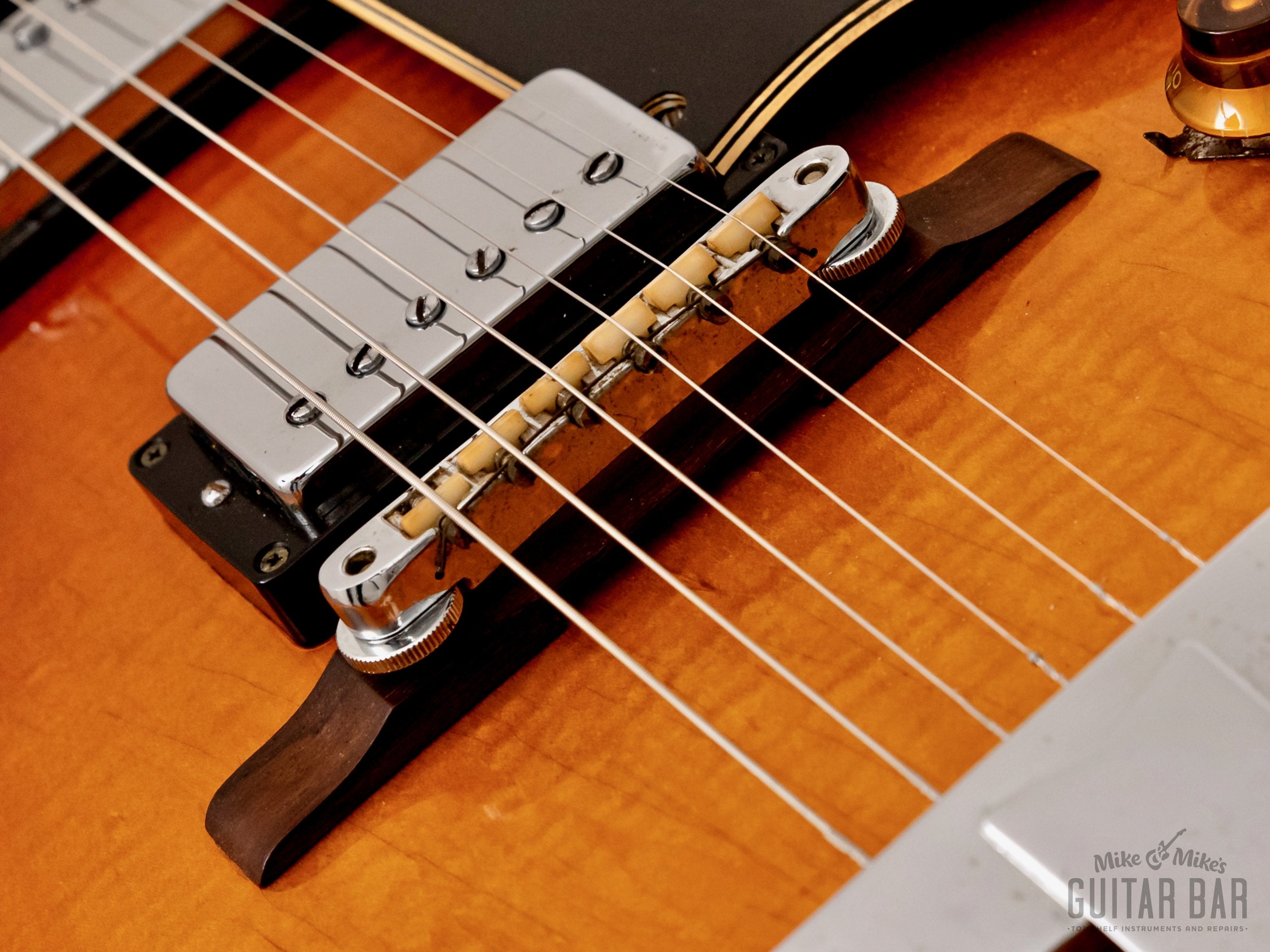 1968 Gibson ES-175 D Vintage Archtop Electric Guitar Sunburst w/ Pat # Pickups, Case