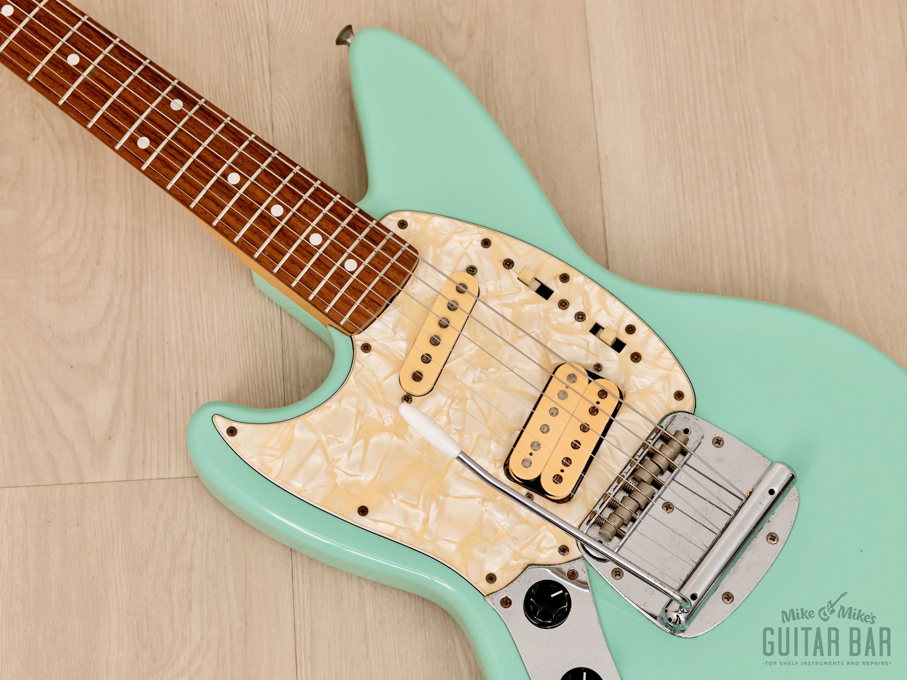 1997 Fender Jag-Stang Kurt Cobain Designed JSG-65L Left-Handed Sonic Blue  Near-Mint, Japan CIJ