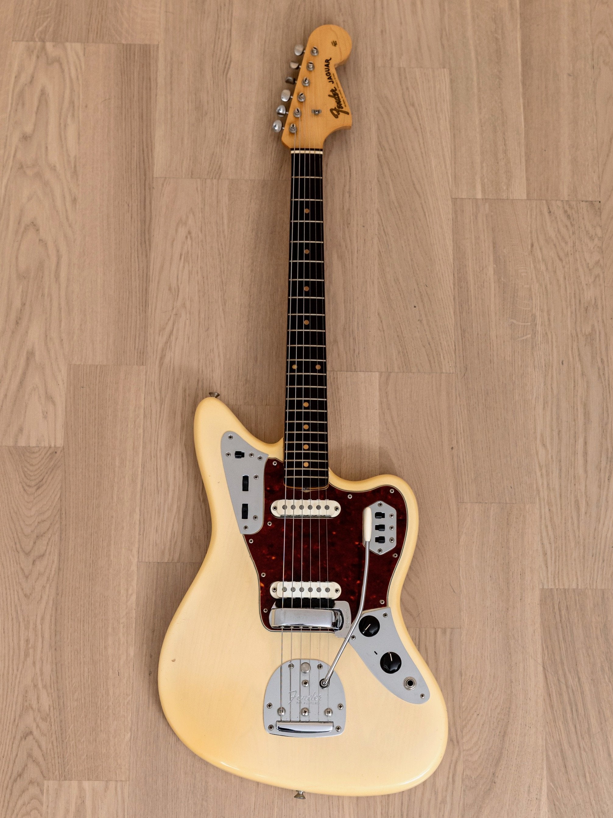 1963 Fender Jaguar Vintage Pre-CBS Offset Guitar Blonde, Collector-Grade w/ Hangtag & Case