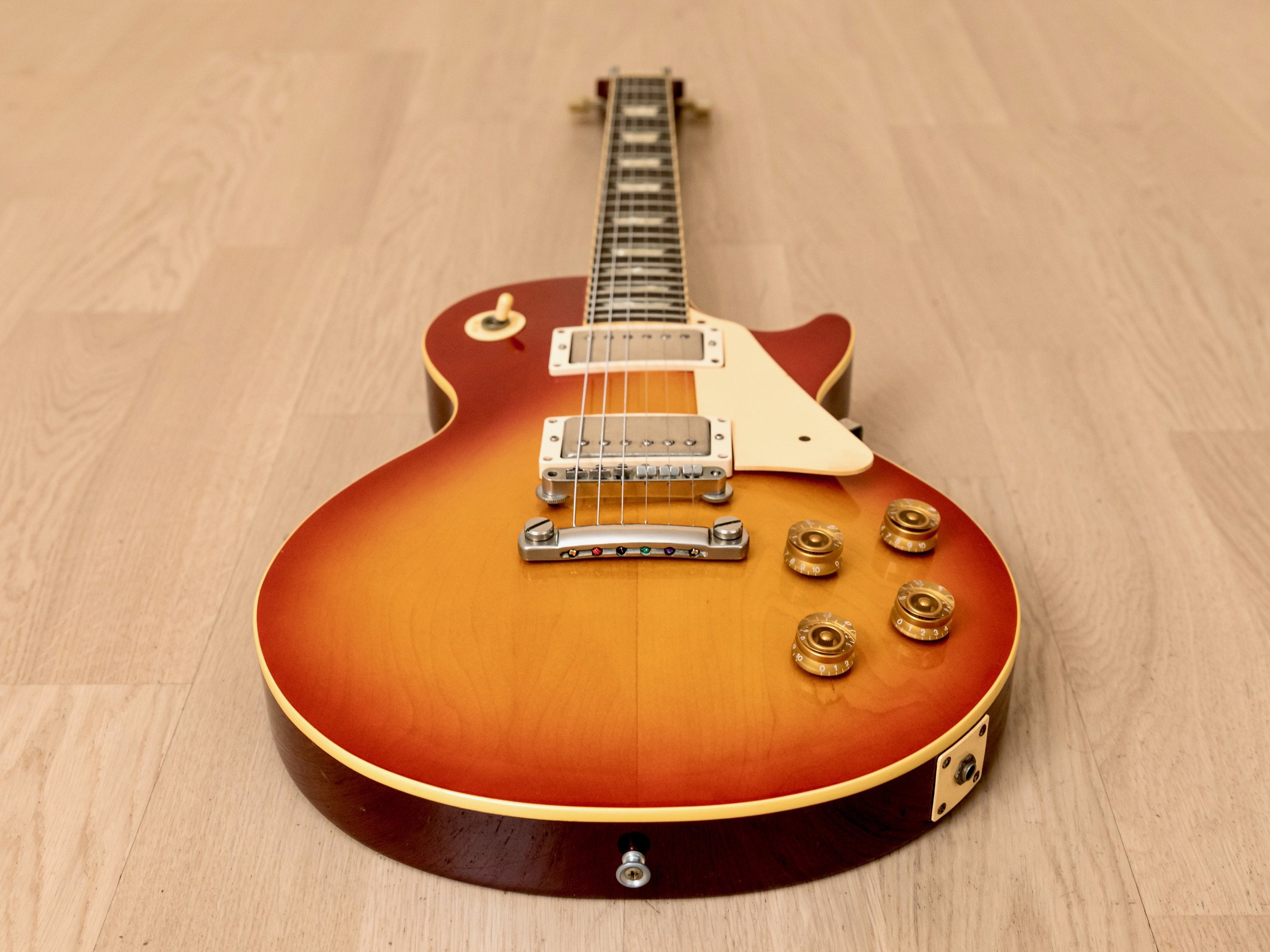 1995 Orville Les Paul Standard LPS-75 Cherry Sunburst, Gibson-Licensed & 100% Original, Japan Fujigen