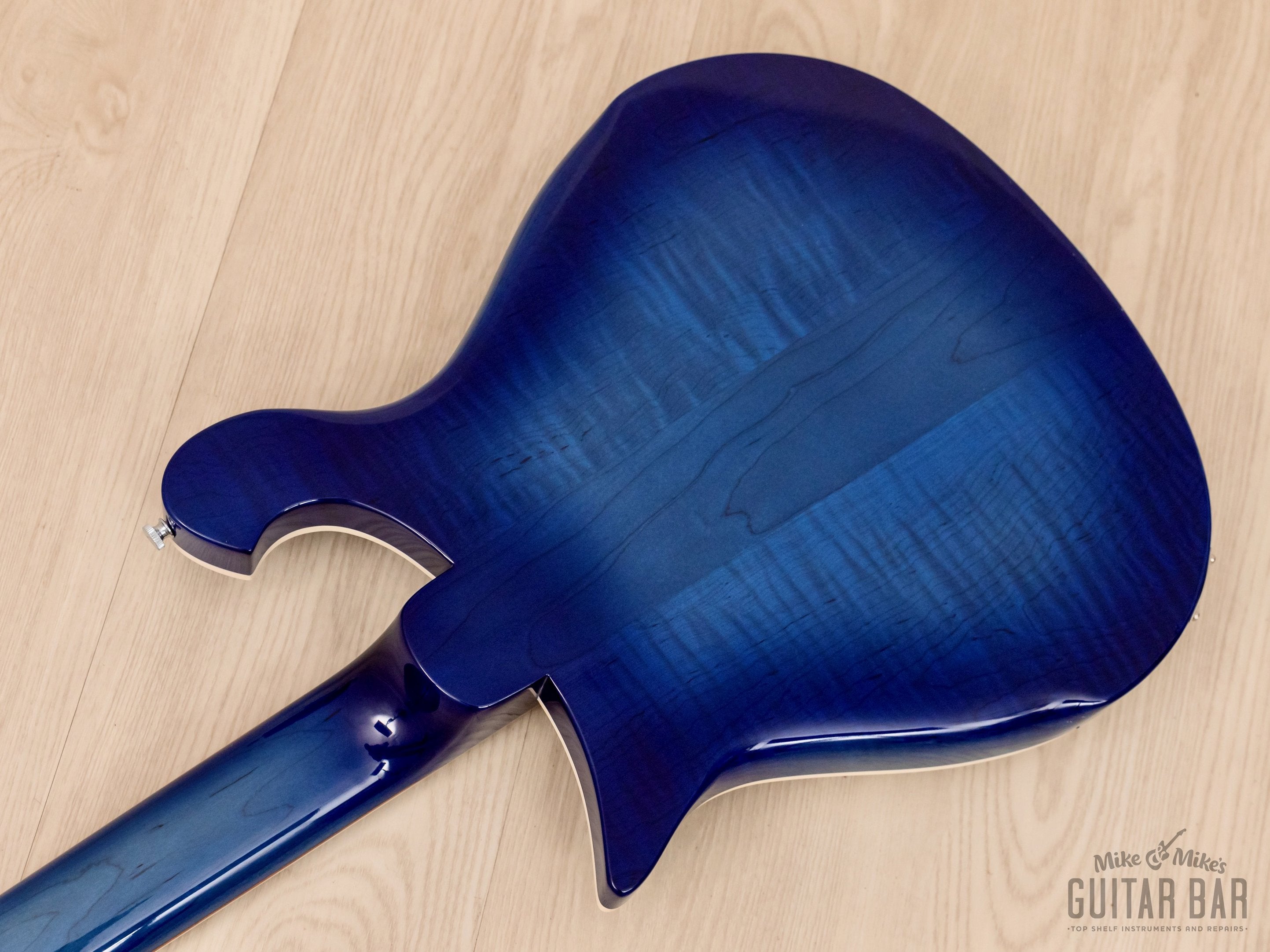 2007 Rickenbacker 660/12 12 String Guitar Blue Burst, Showroom Clean w/ Hangtags & Case