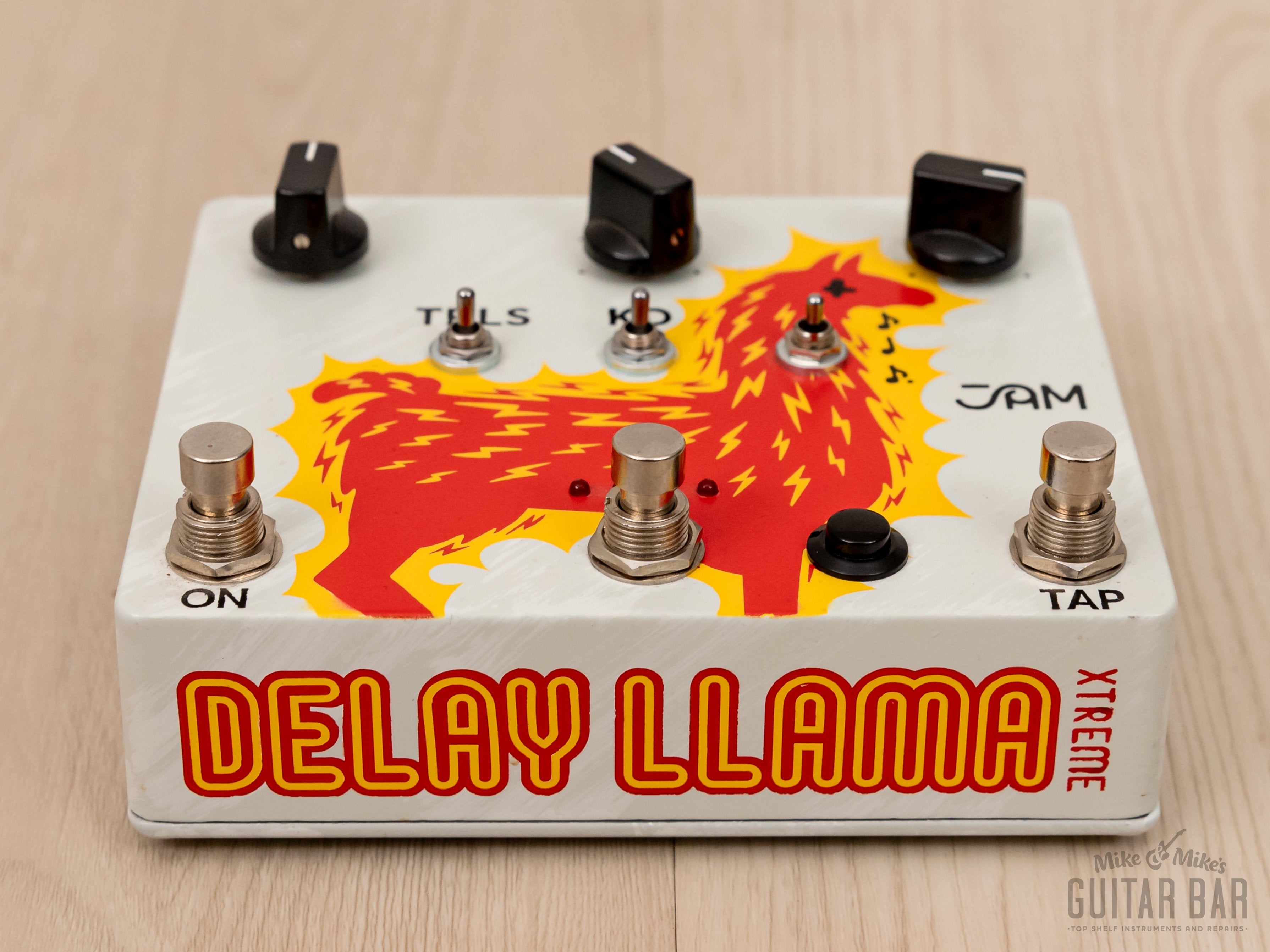 JAM Pedals Delay Llama Xtreme Analog Delay Guitar Effects Pedal, Near-Mint w/ Expression, Box