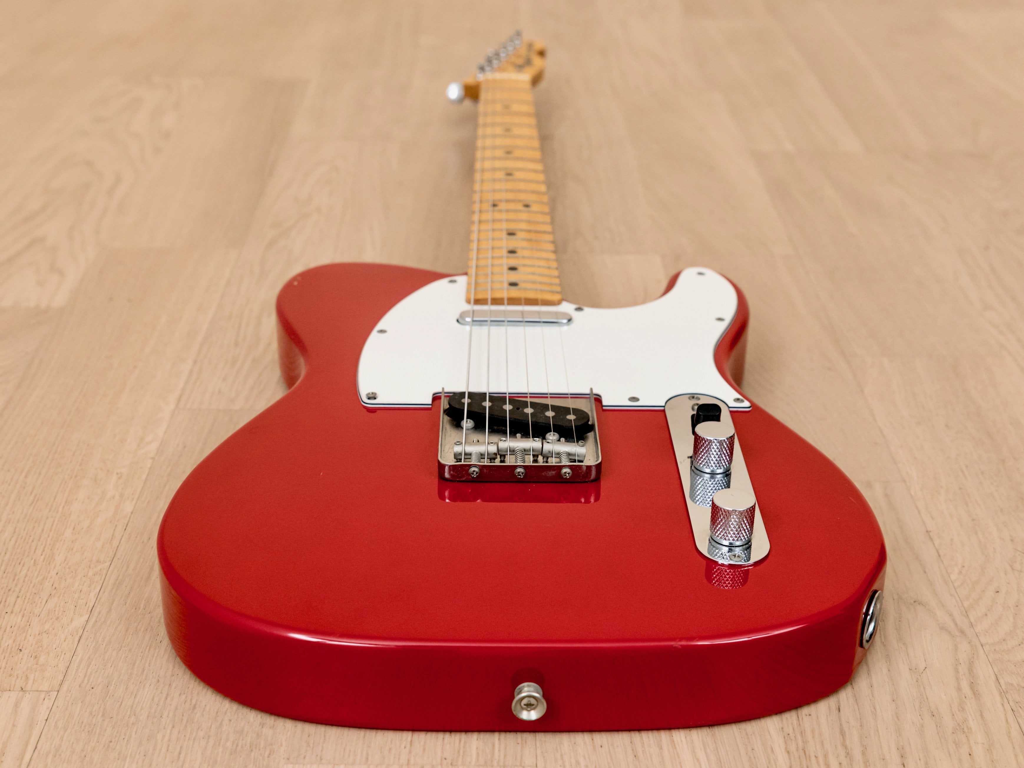 2004 Fender Telecaster '71 Vintage Reissue TL71-58 Torino Red, Ash & Flame Maple, Japan CIJ