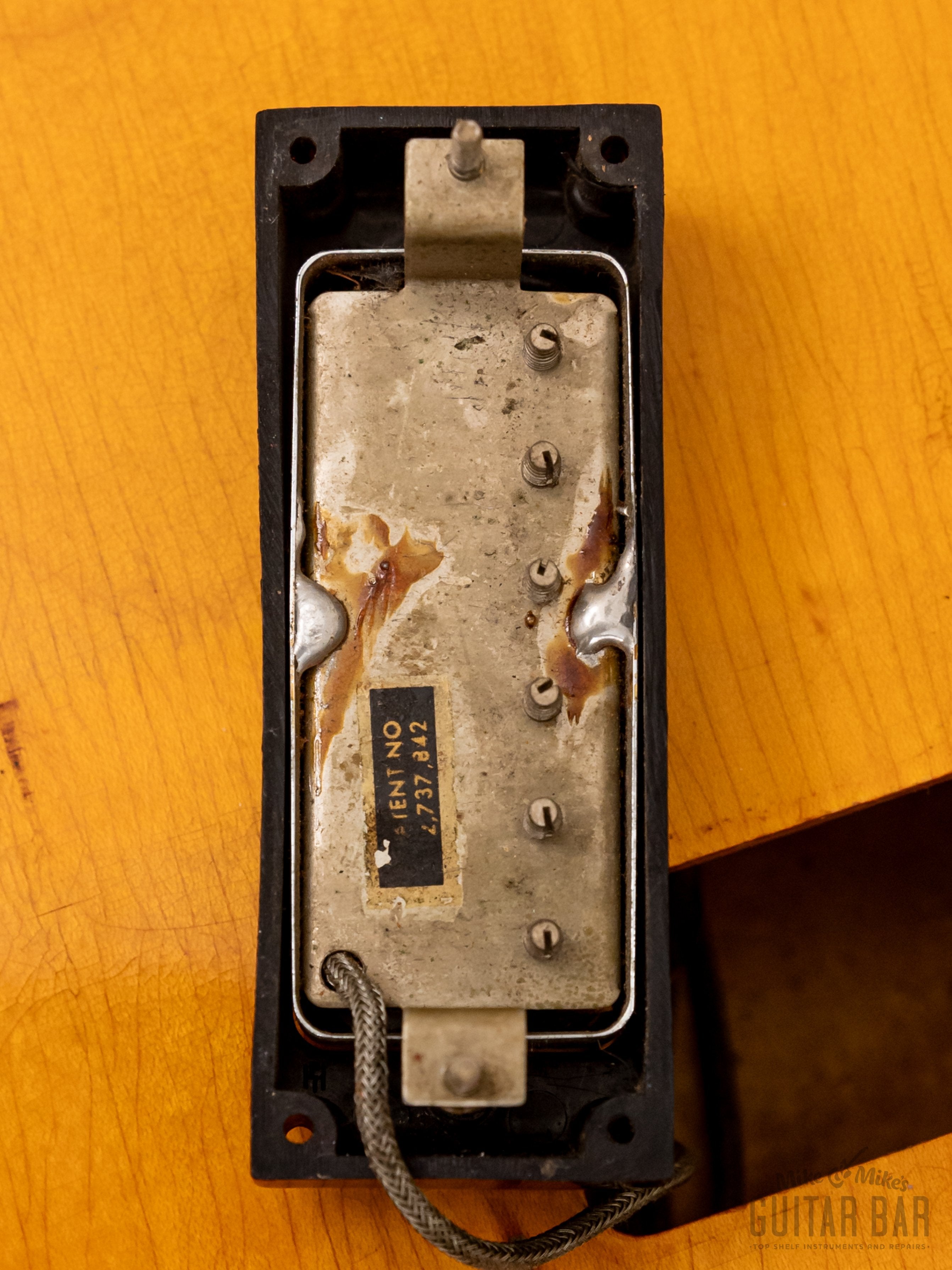 1965 Epiphone Sorrento E452TD Vintage Hollowbody Guitar Sunburst w/ Pat # Mini Humbuckers, Case