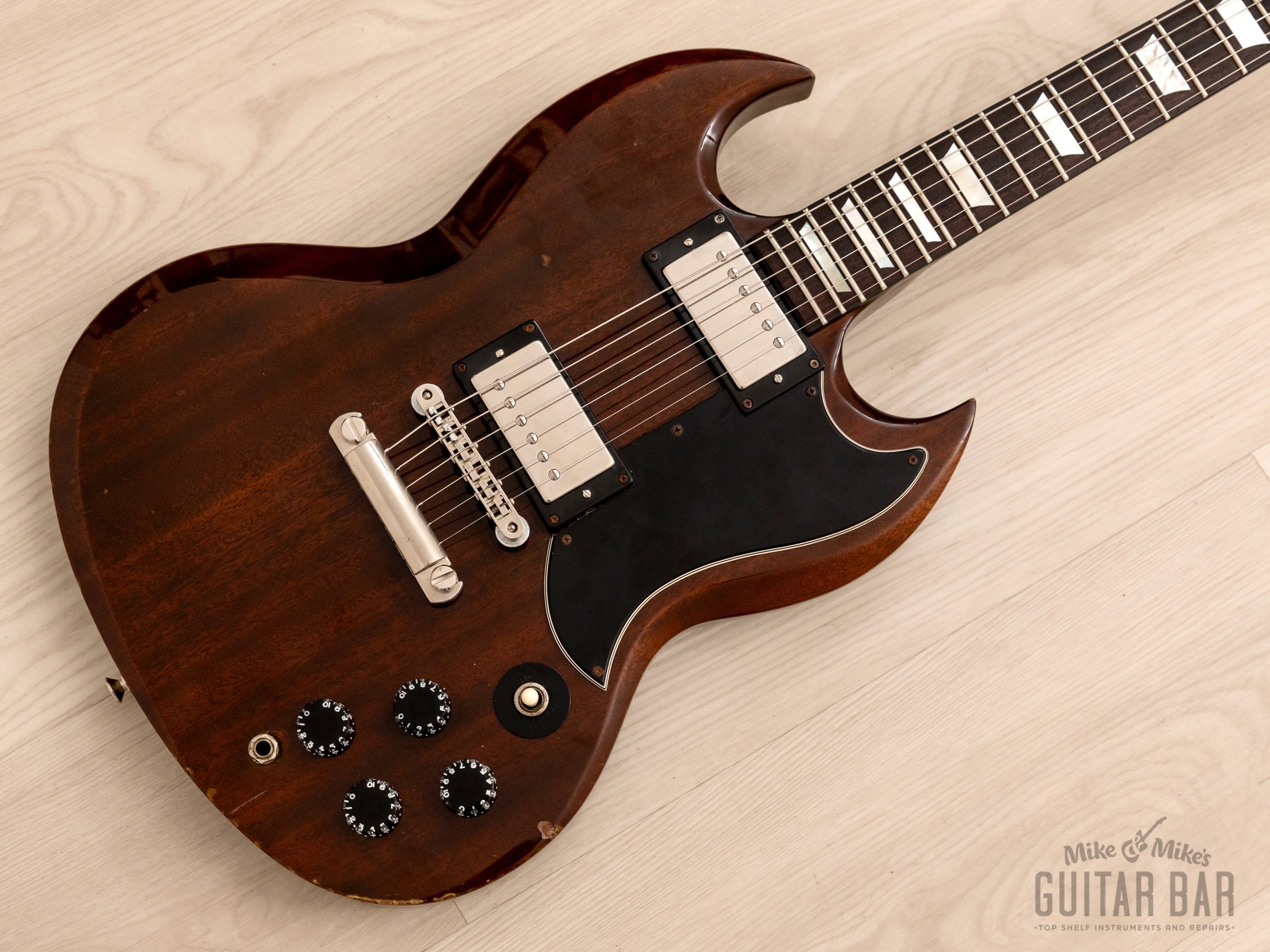 1979 ESP Navigator EG-11 SG Vintage Electric Guitar Walnut, Japan