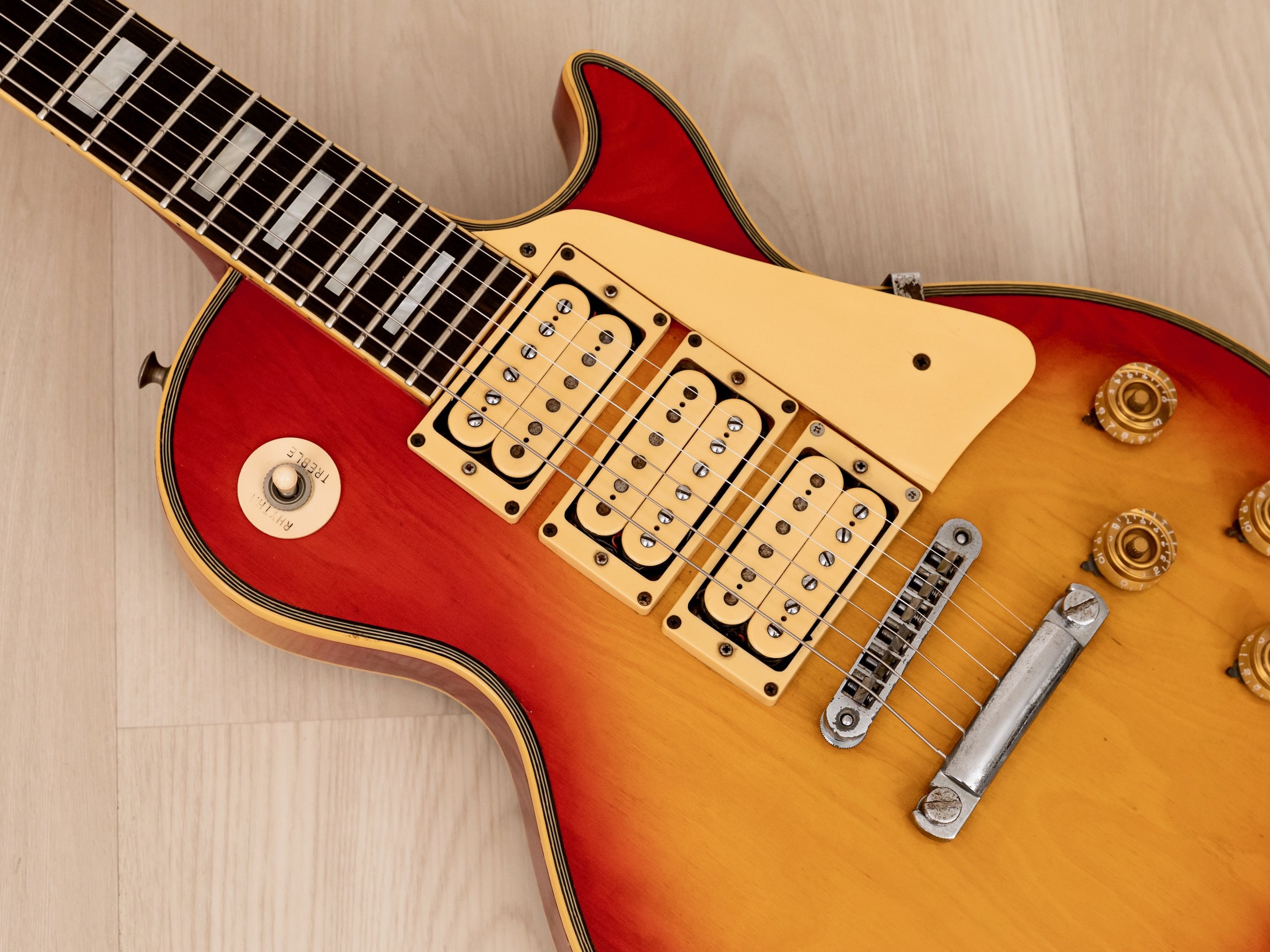 1978 Greco EG600 Custom Triple Pickup Vintage Electric Guitar w/ Maxon PAFs, Japan, Ace Frehley