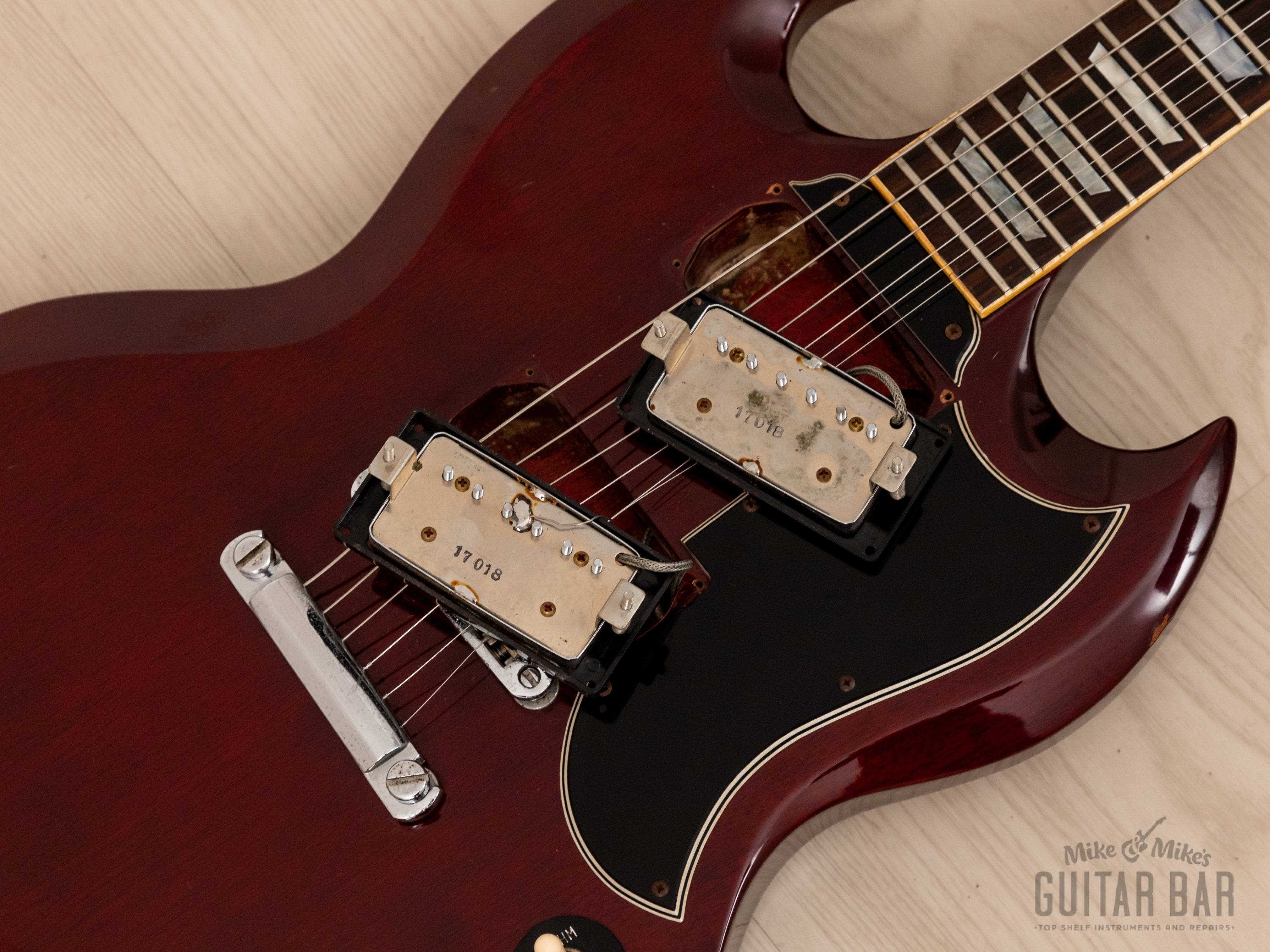 1977 Greco SG-600 SG Standard Vintage Guitar Cherry w/ Case, Japan Fujigen