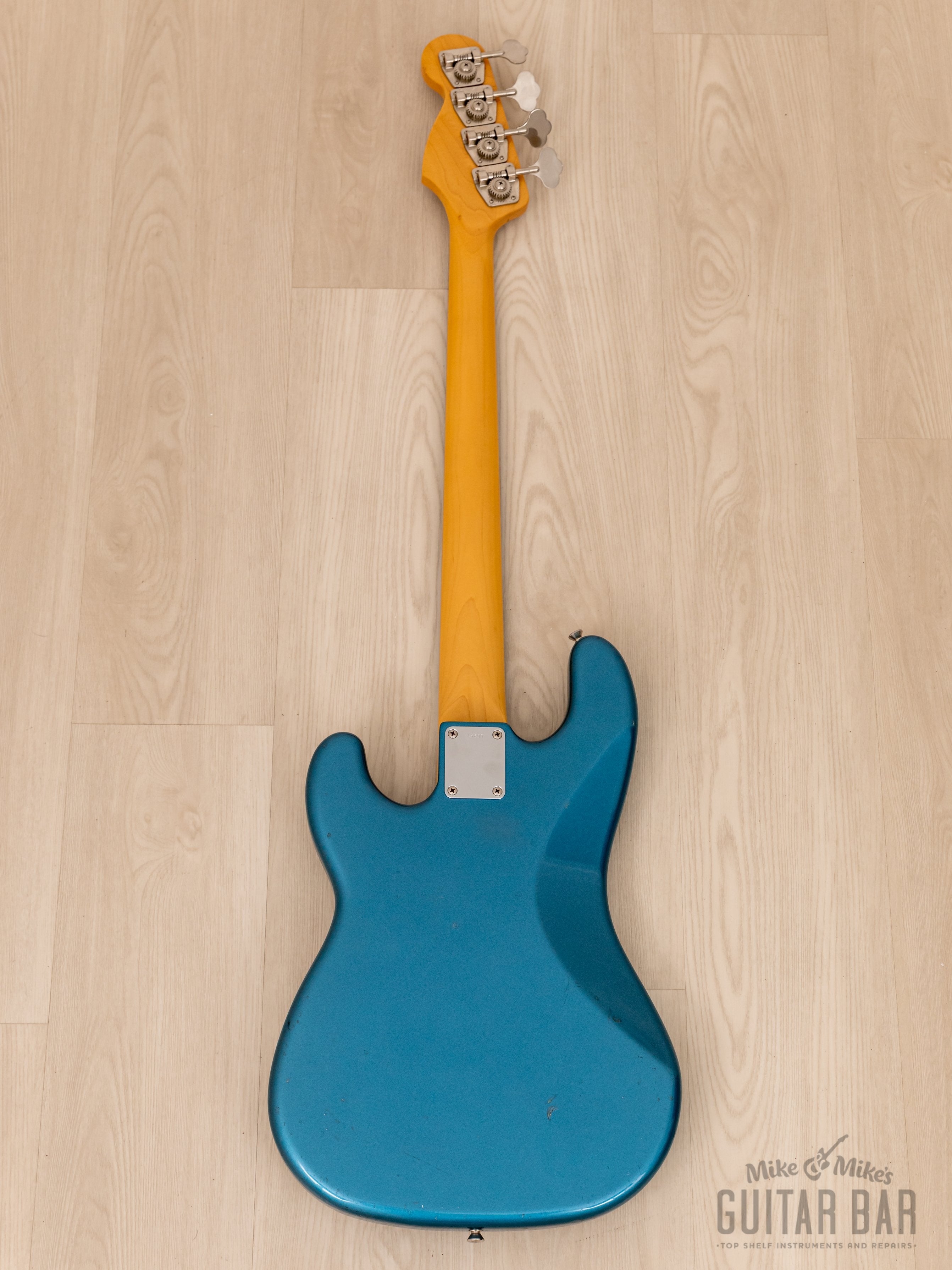 2002 ESP-Made Seymour Duncan Traditional Series DP-95R P Bass, Lake Placid  Blue, Japan