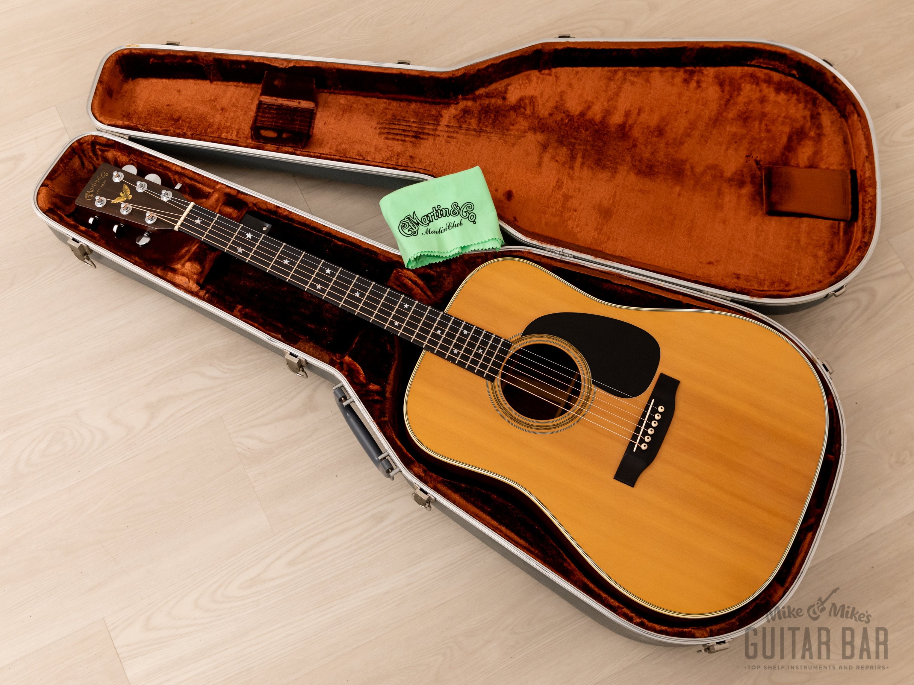 1976 Martin D-76 Vintage Limited Edition Bicentennial Dreadnought Acoustic Guitar w/ Adirondack Top