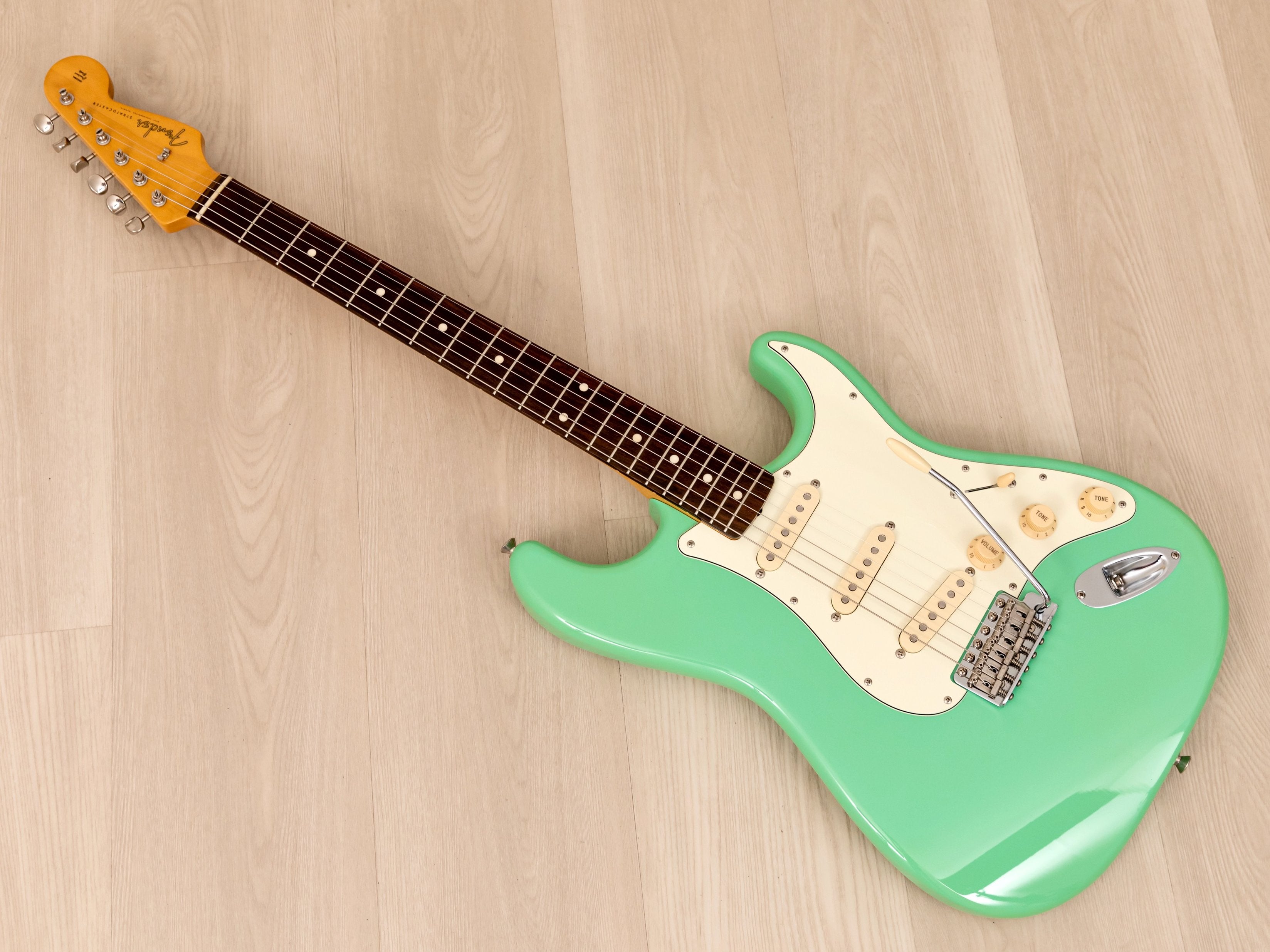 2010 Fender Stratocaster '62 Vintage Reissue ST62 Seafoam Green Near-Mint w/ Hangtags, Japan MIJ