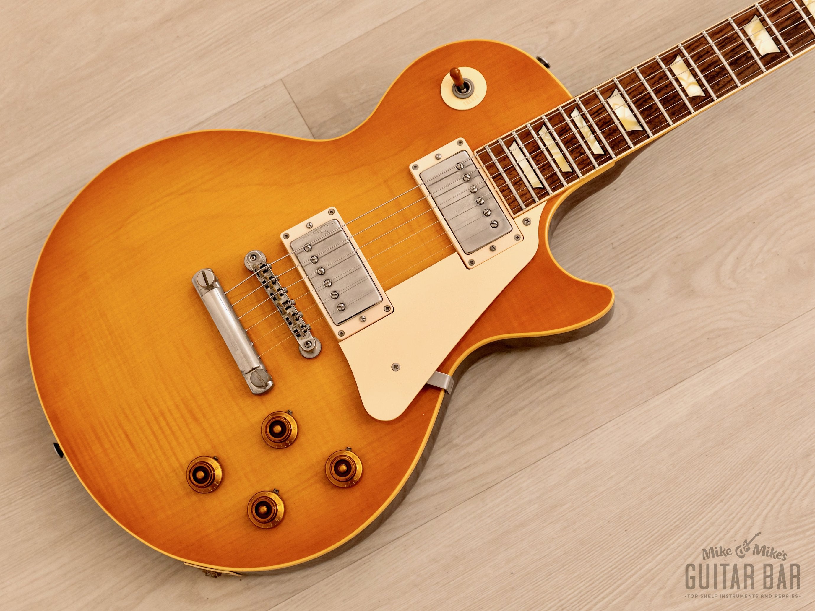 1993 Orville by Gibson Les Paul Standard LPS-59R Lemon Burst Near