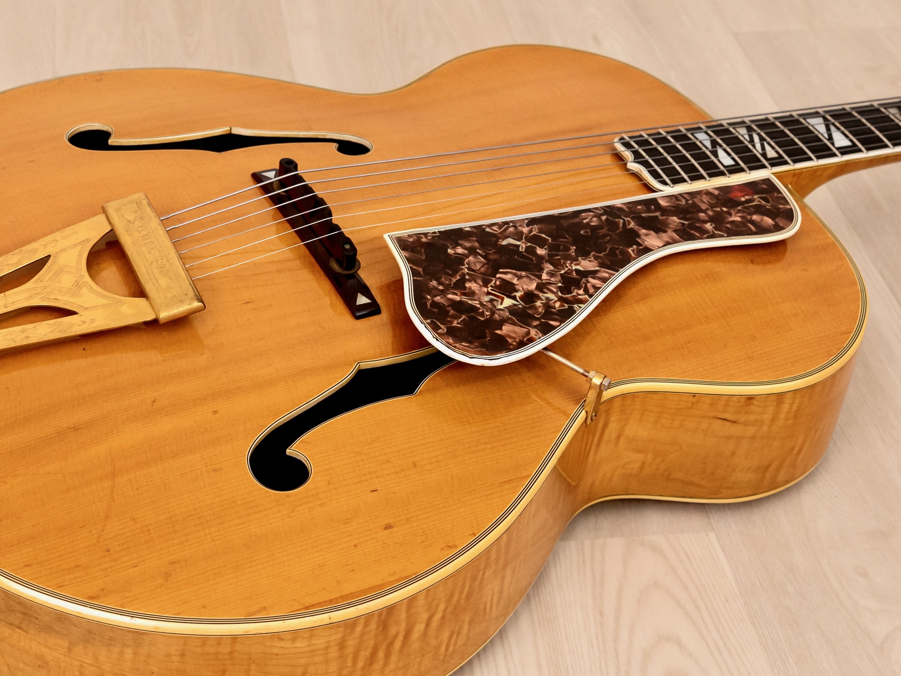 1939 Gibson Super 400 Pre-War Vintage Archtop Acoustic Guitar Blonde w/ Case