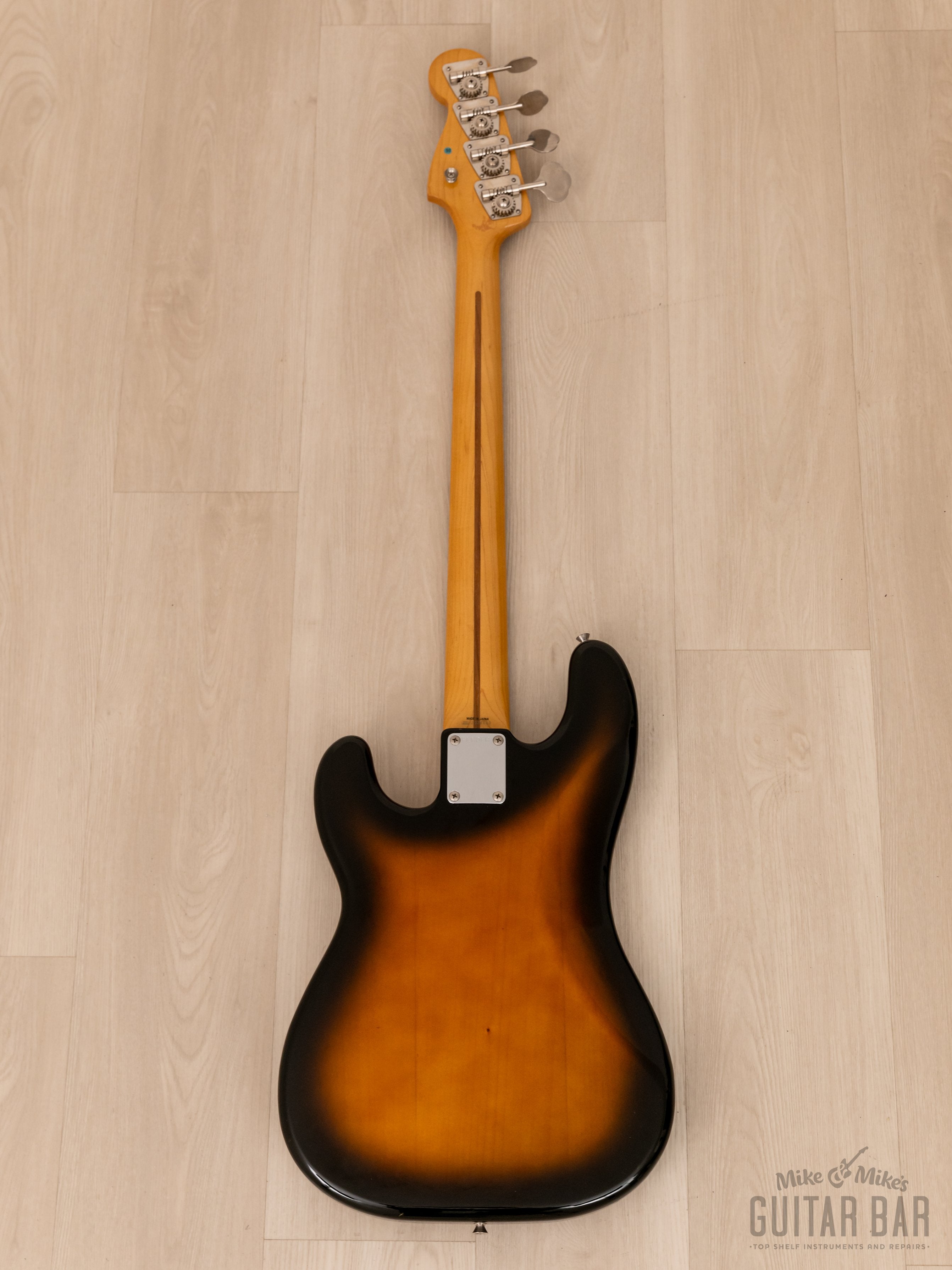 1989 Fender Precision Bass '57 Vintage Reissue PB57-500 Sunburst w/ Hangtags, Japan MIJ Fujigen