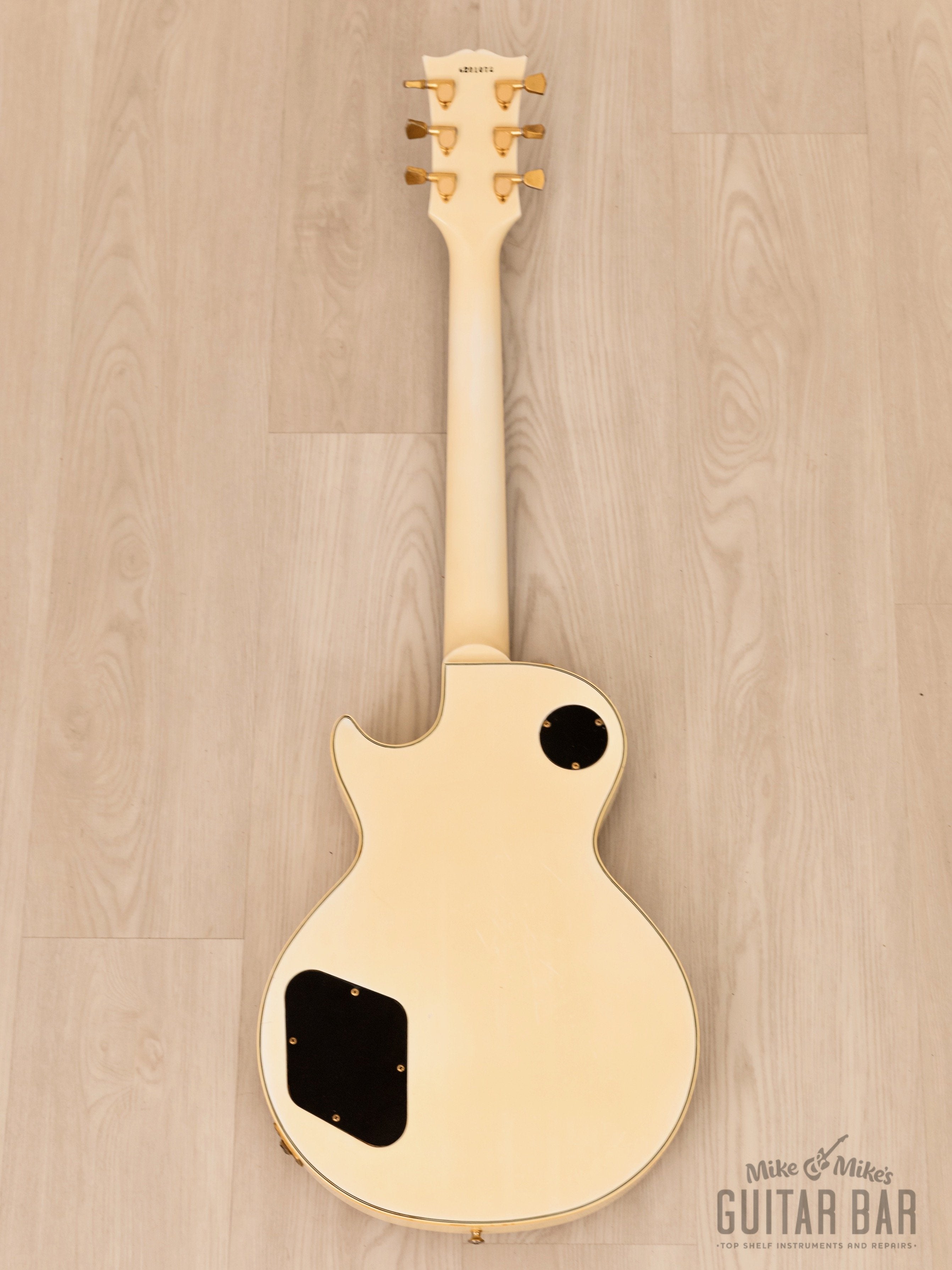 1992 Orville by Gibson Les Paul Custom LPC Antique Ivory w/ 490R & 490T, Japan