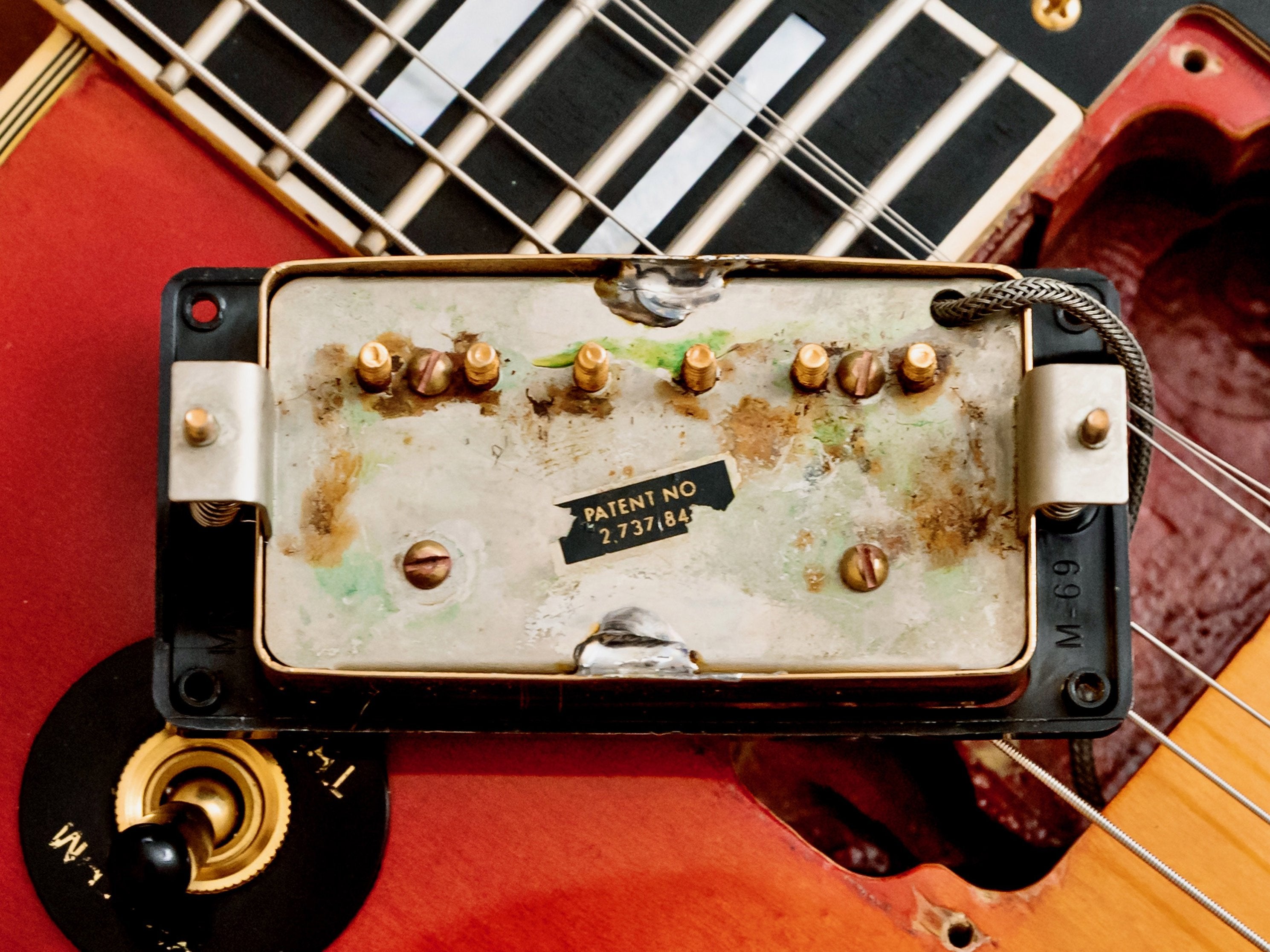 1971 Gibson Les Paul Custom Vintage Electric Guitar Cherry Sunburst w/ T Tops, Embossed Covers, Case