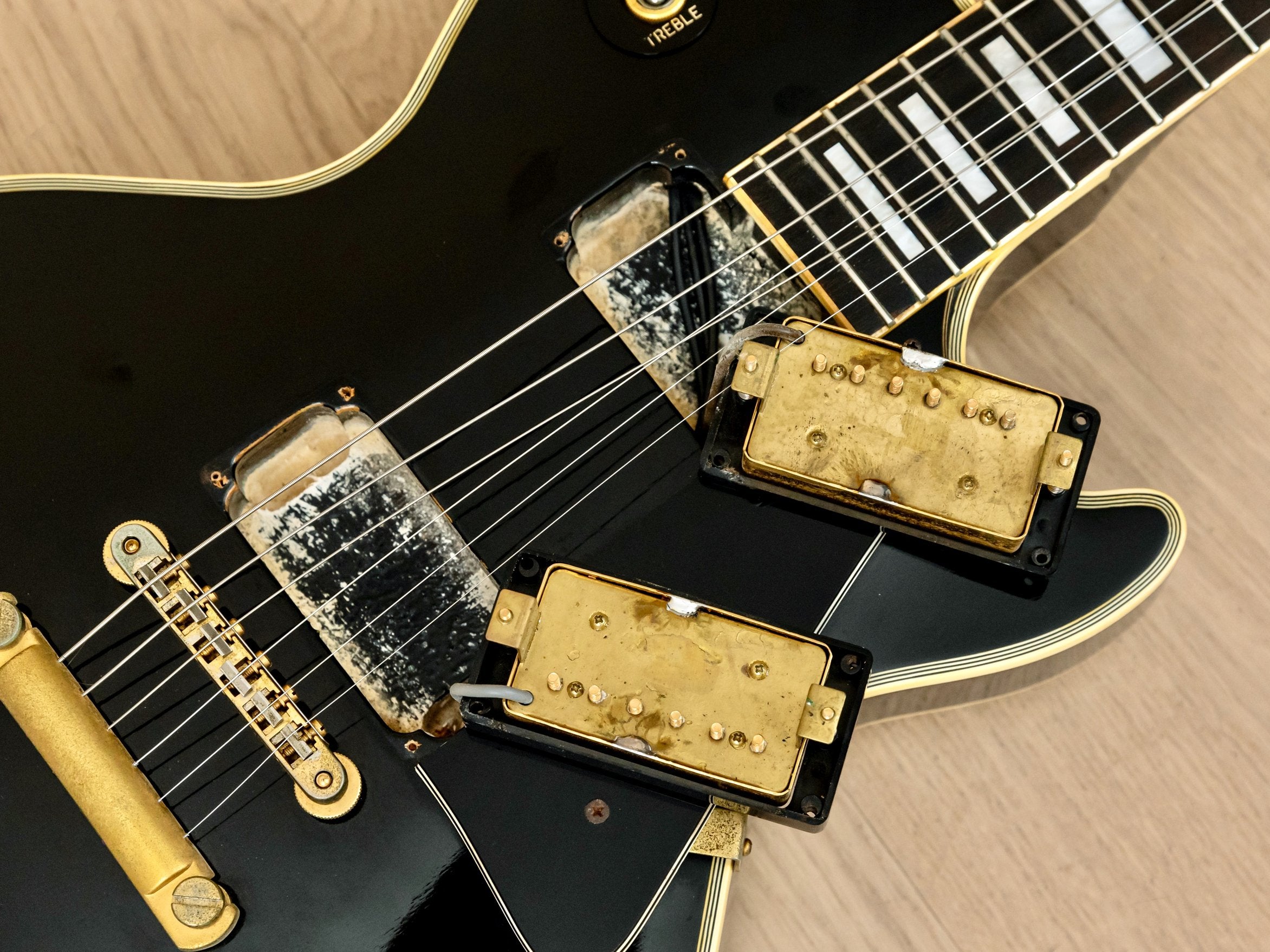 1979 Yamaha LP-800C Lord Player Custom Black Beauty Vintage Guitar Ebony Japan, Matsumoku