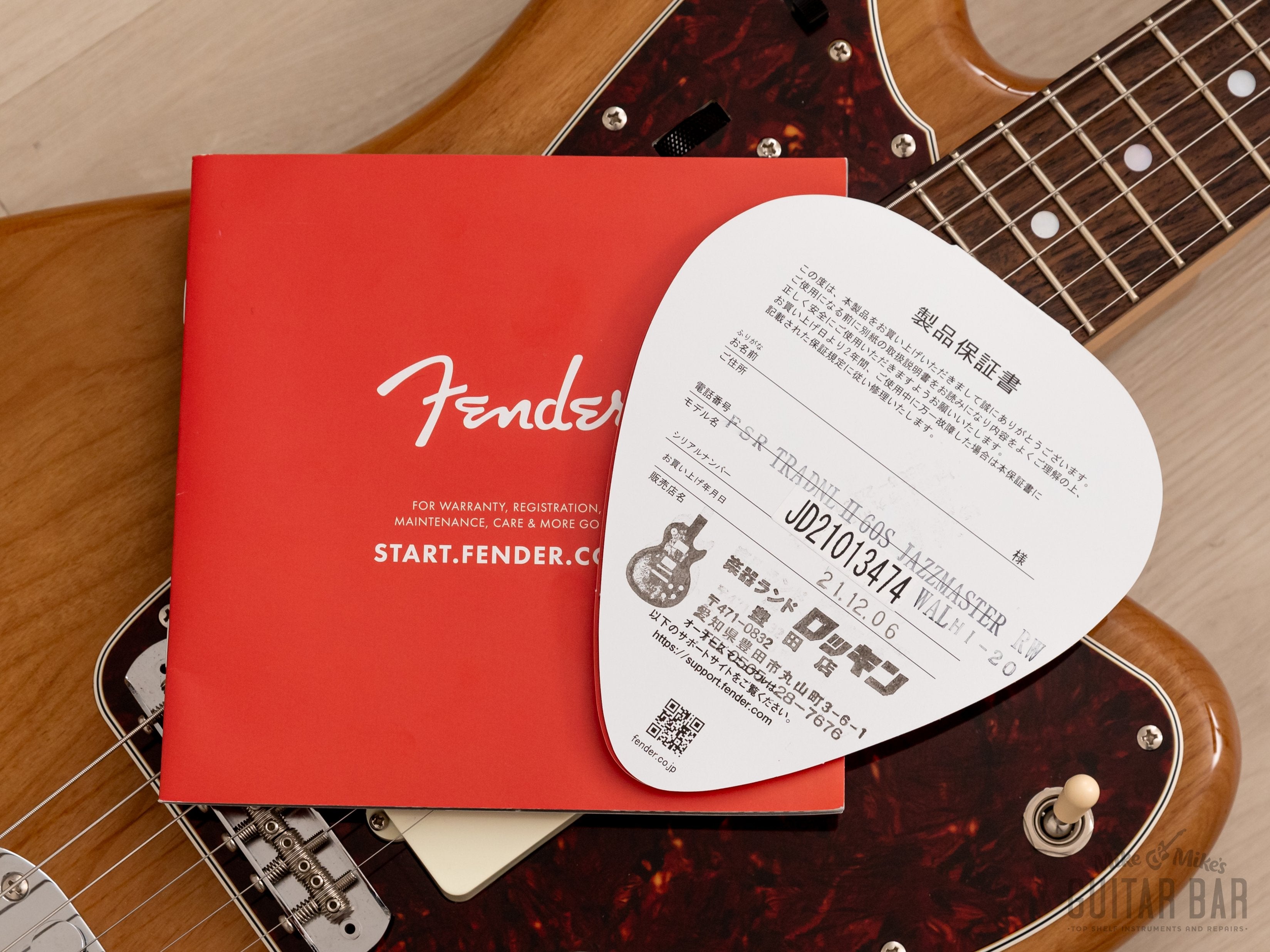 2021 Fender Traditional 60s Jazzmaster FSR Walnut Near-Mint w/ Hangtags, Japan MIJ
