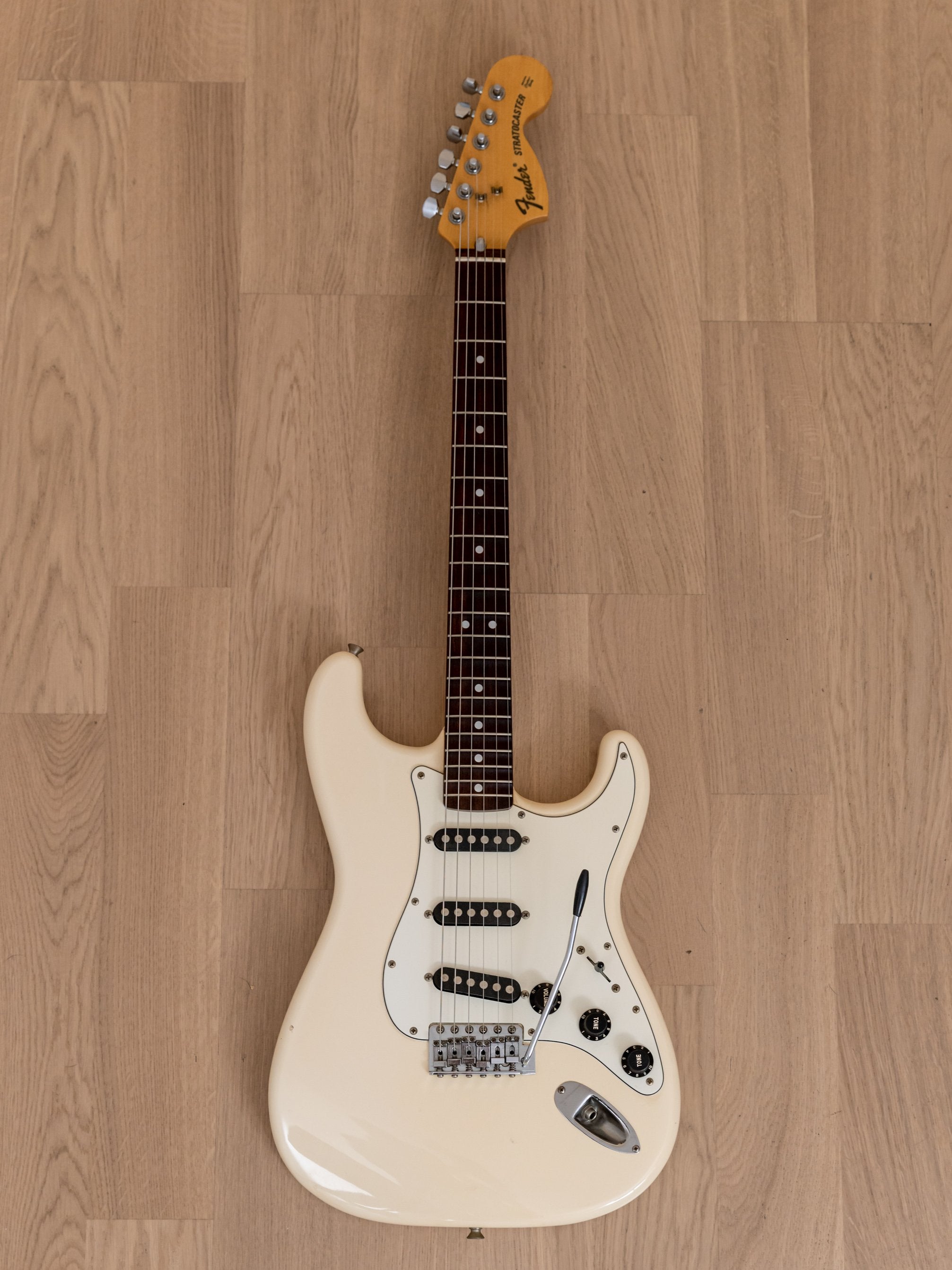 1994 Fender Stratocaster ST72-85SC Scalloped Fretboard Olympic
