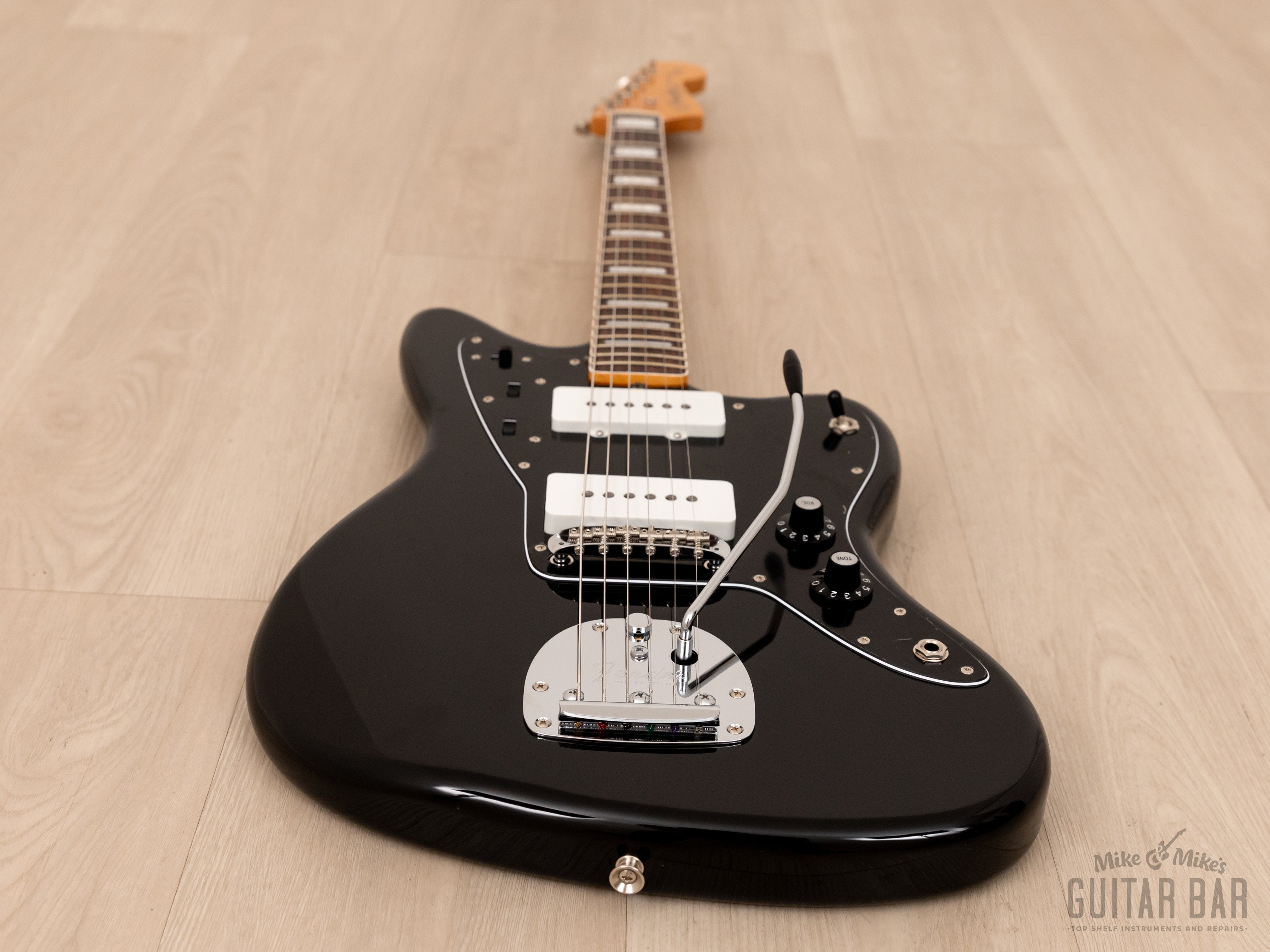2023 Fender Traditional II 60s Jazzmaster FSR Black w/ Ash Body & Pure Vintage 65 USA Pickups, Japan MIJ