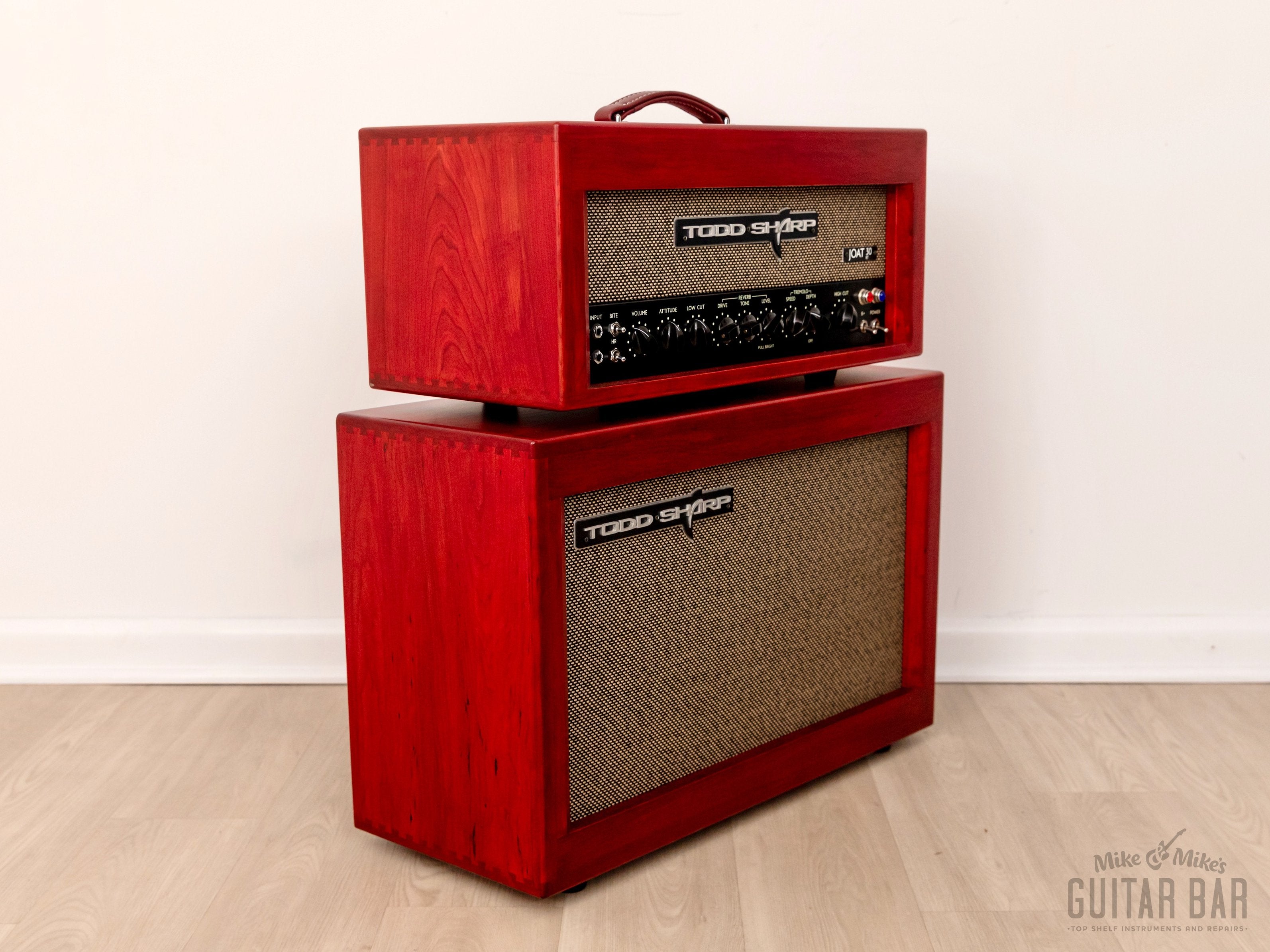 2023 Todd Sharp JOAT 30RT+ Boutique 2x12 Tube Amp Cherry Hardwood w/ Celestion Blues, Covers