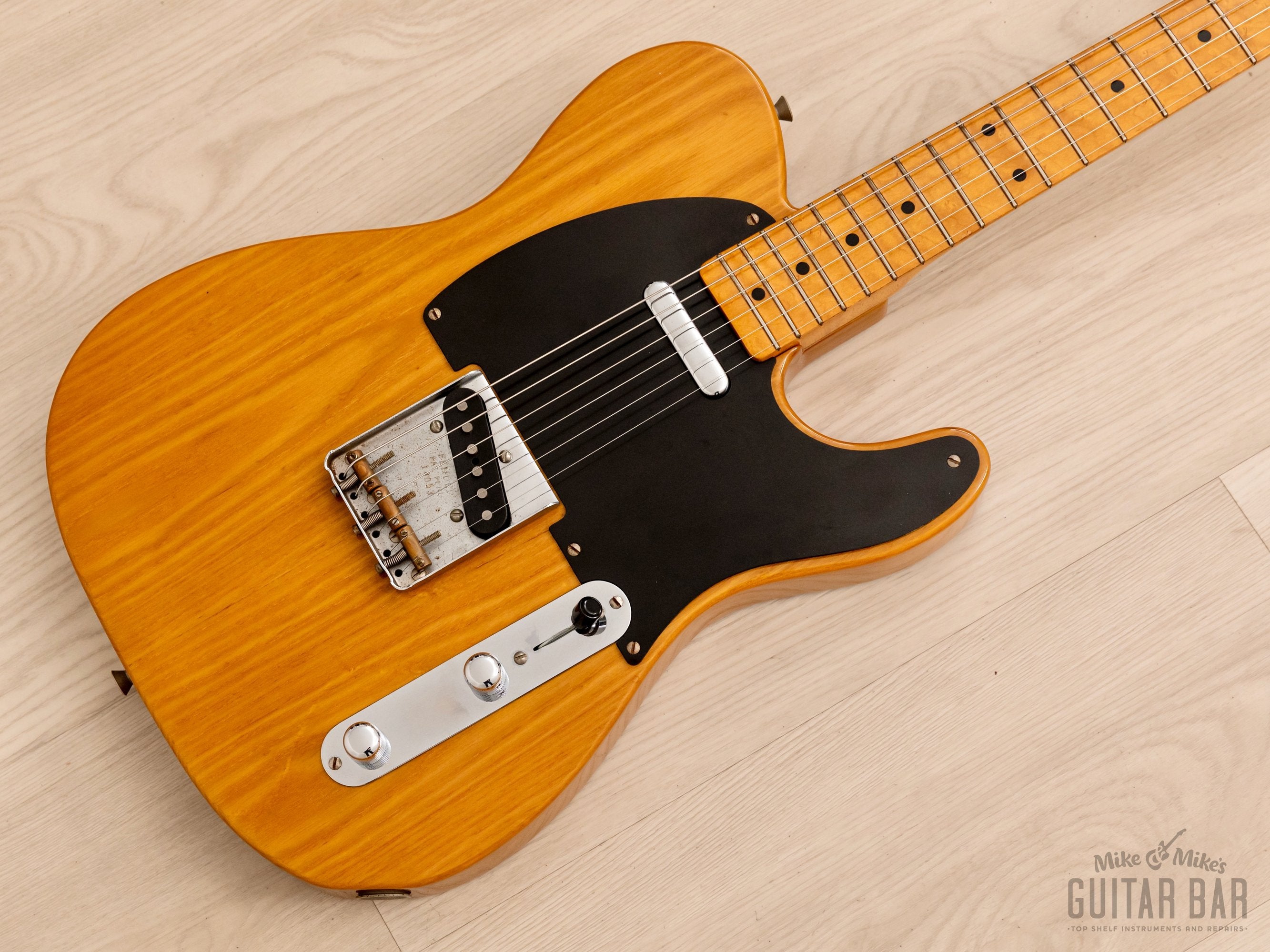 1992 Fender Custom Edition 40th Anniversary '52 Telecaster TL52-40TH Butterscotch Lacquer, Japan MIJ Fujigen