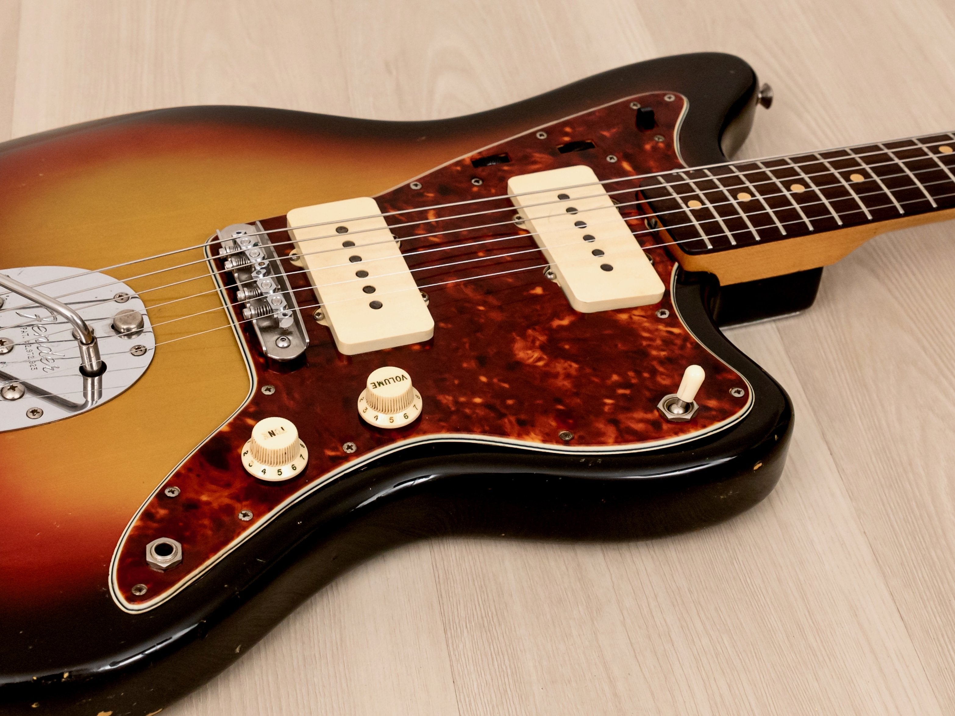 1964 Fender Jazzmaster Pre-CBS Vintage Electric Guitar Sunburst w/ Case, Mastery