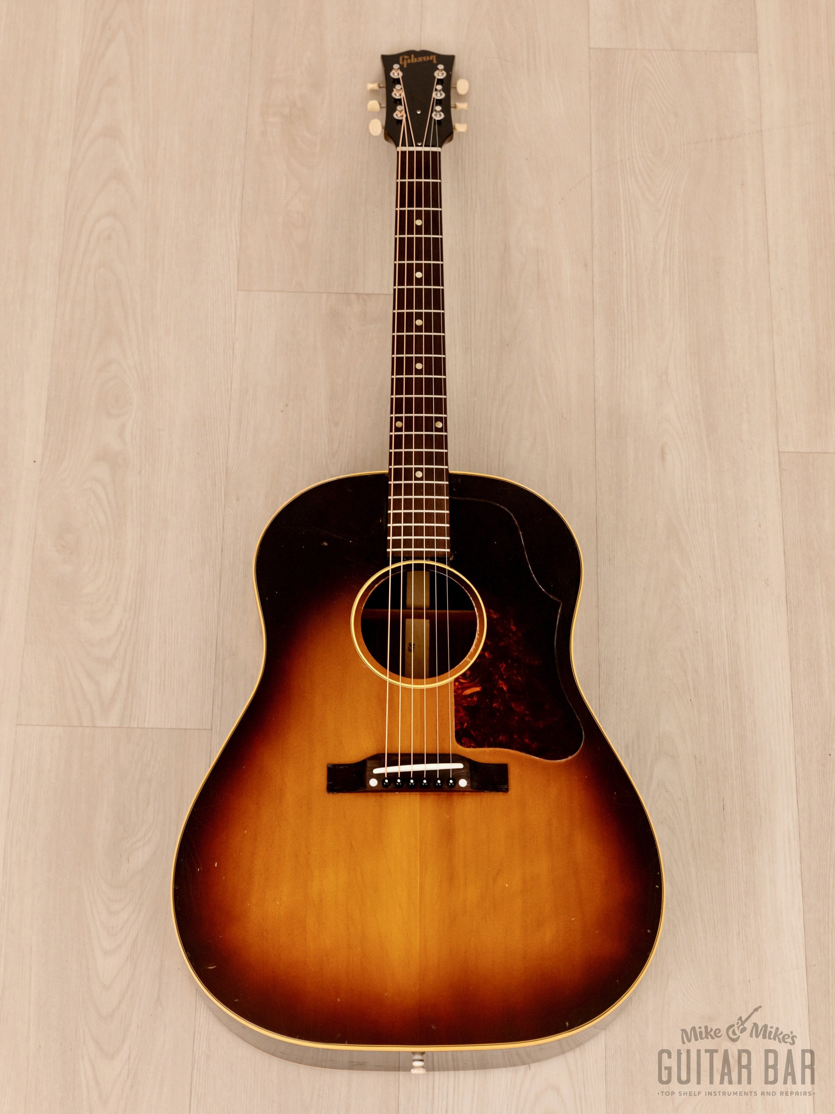 1957 Gibson J-45 Vintage Dreadnought Acoustic Guitar w/ Case