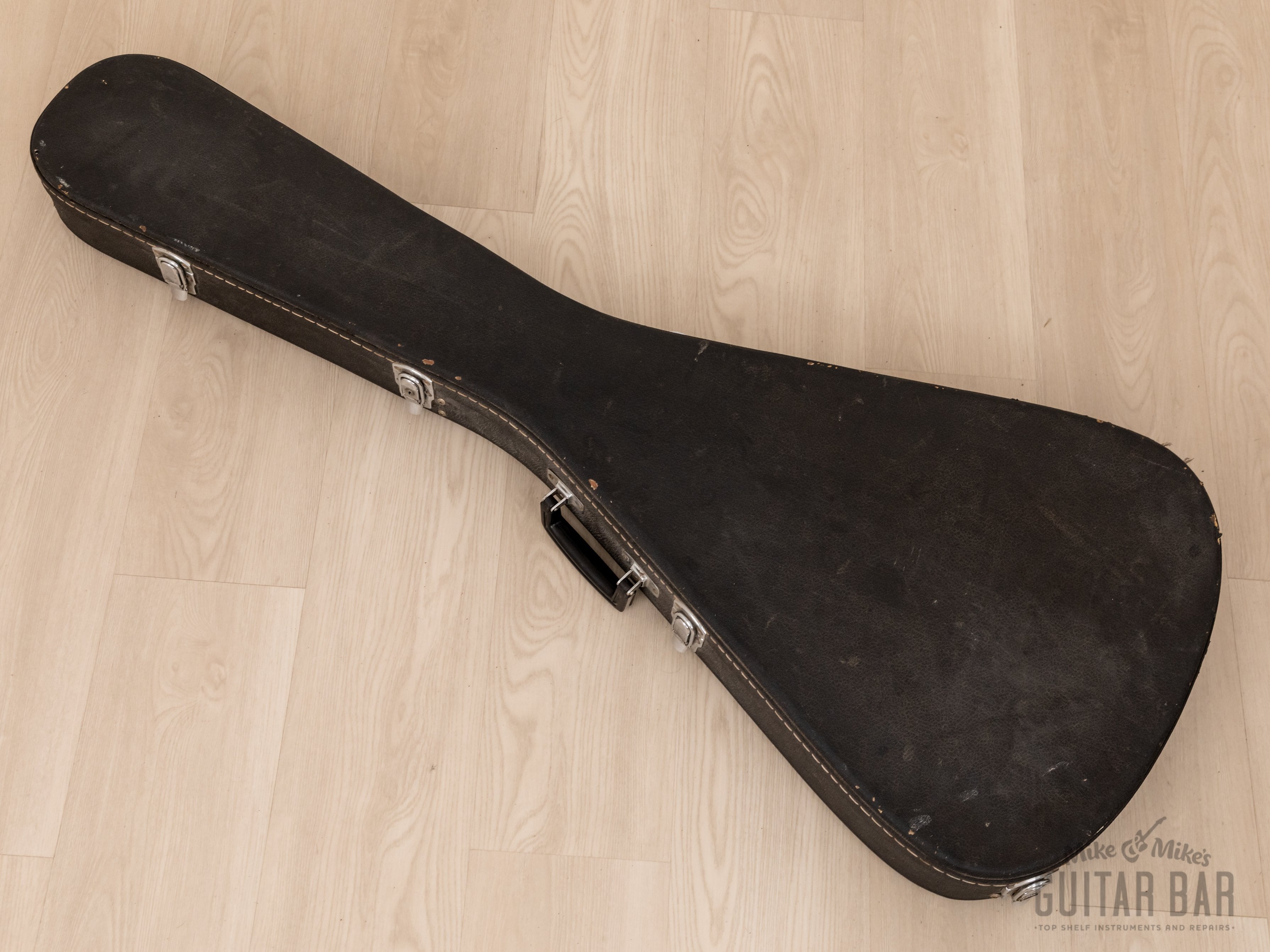 1977 Ibanez Rocket Roll Sr 2387 Flying V Vintage Guitar, 100% Original w/ Super 70, Case