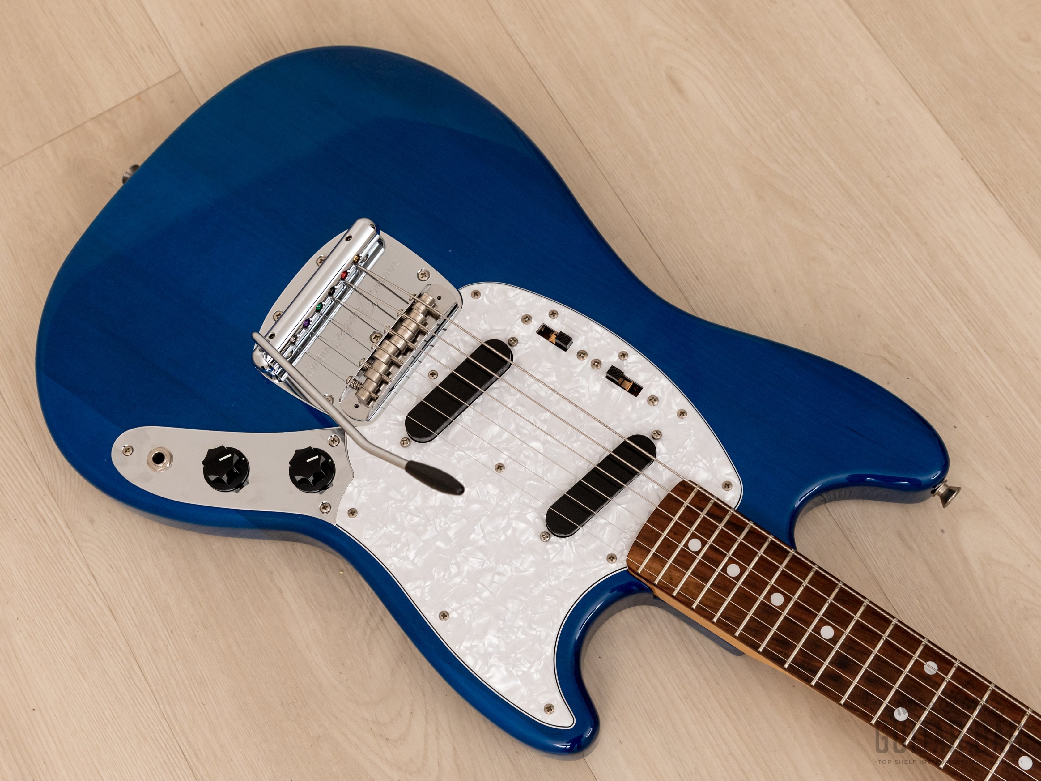 2017 Fender Traditional 70s Mustang Sapphire Blue, Near-Mint w/ Hangtags, Japan MIJ