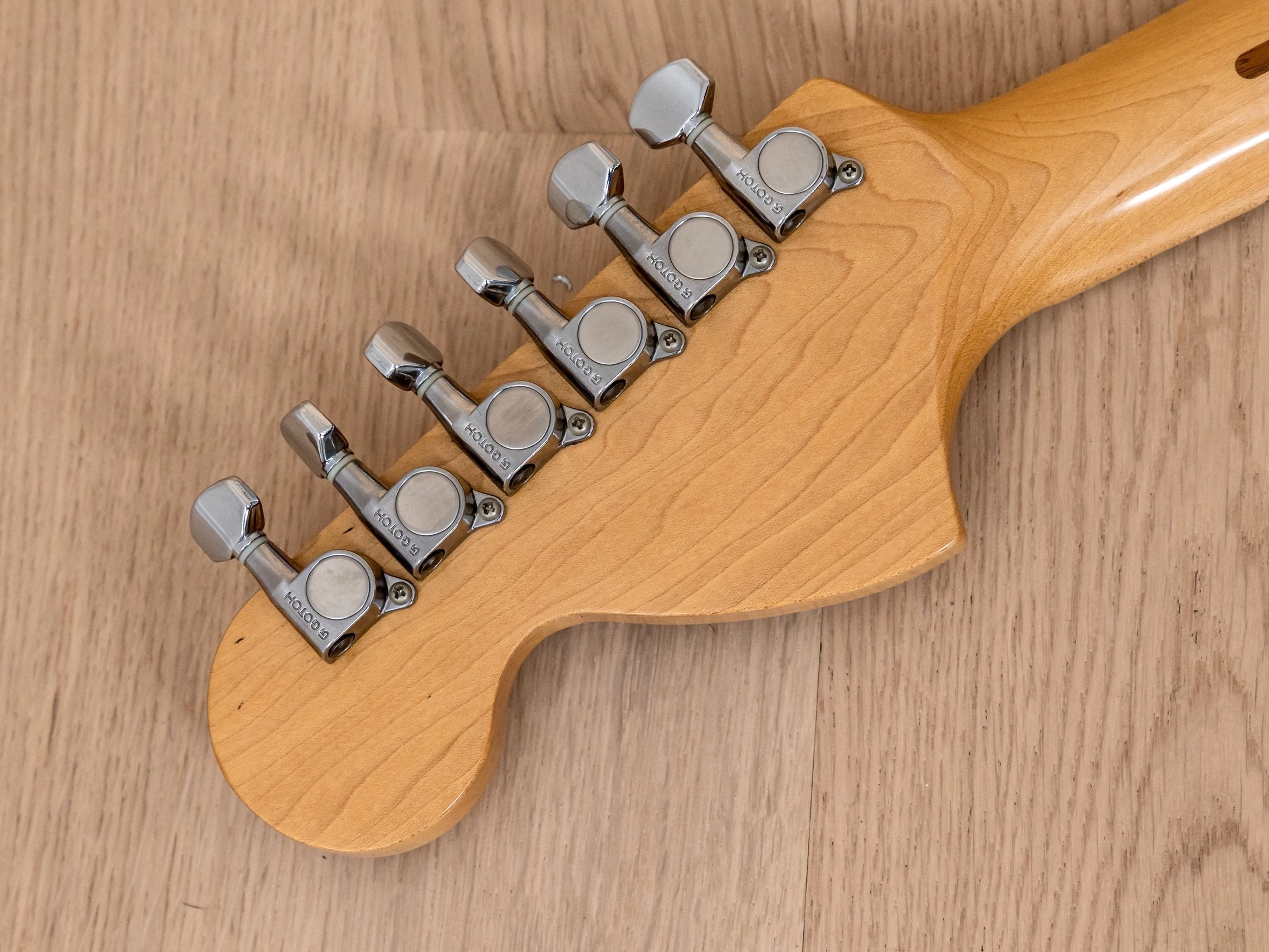 1987 Fender Yngwie Malmsteen Stratocaster ST72-86DSC Reverse Body Sonic Blue, Order Made & Yngwie-Signed, Japan MIJ
