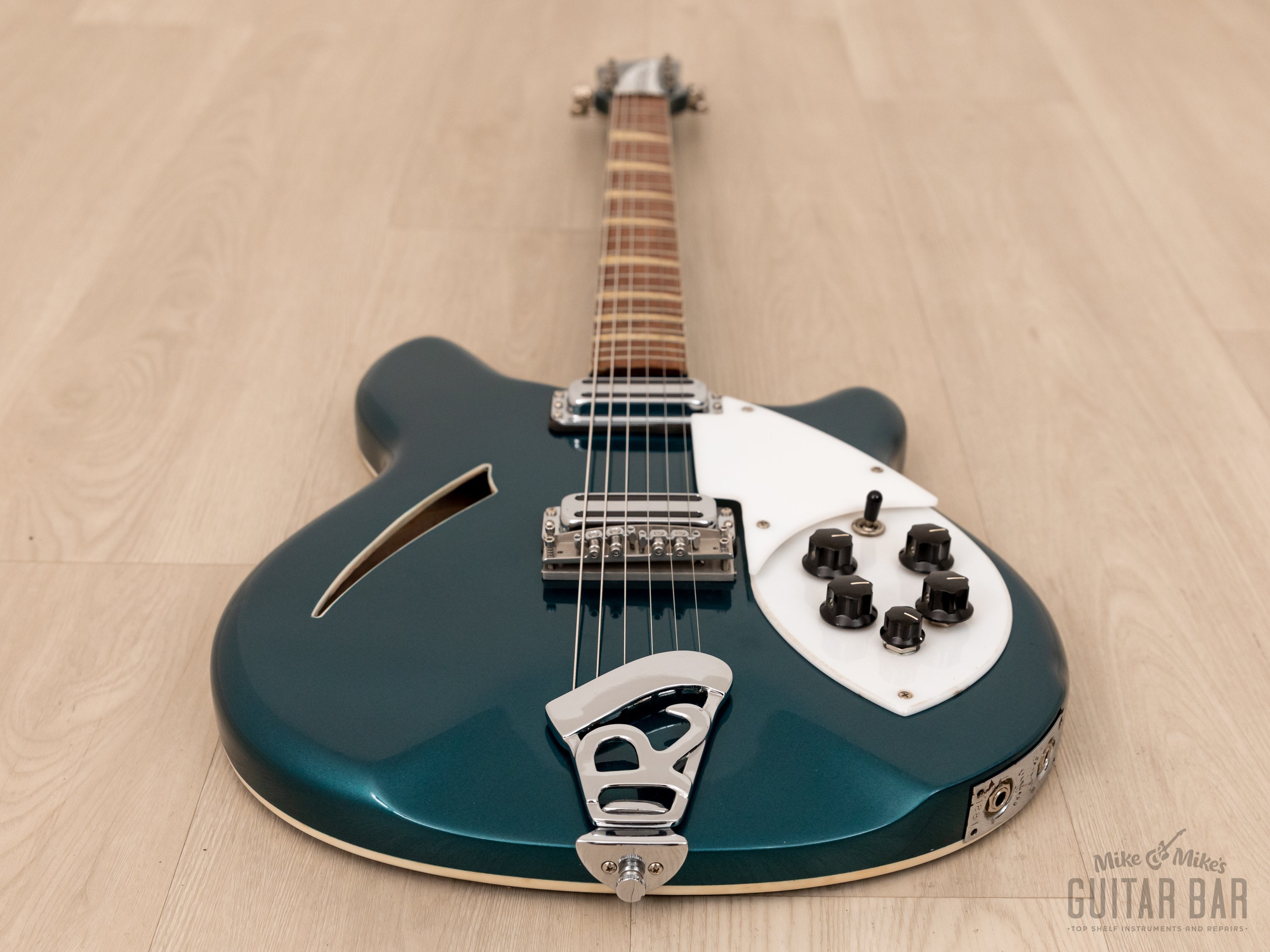 1967 Rickenbacker 360 Vintage Guitar Turquoise w/ Toaster Pickups, Case