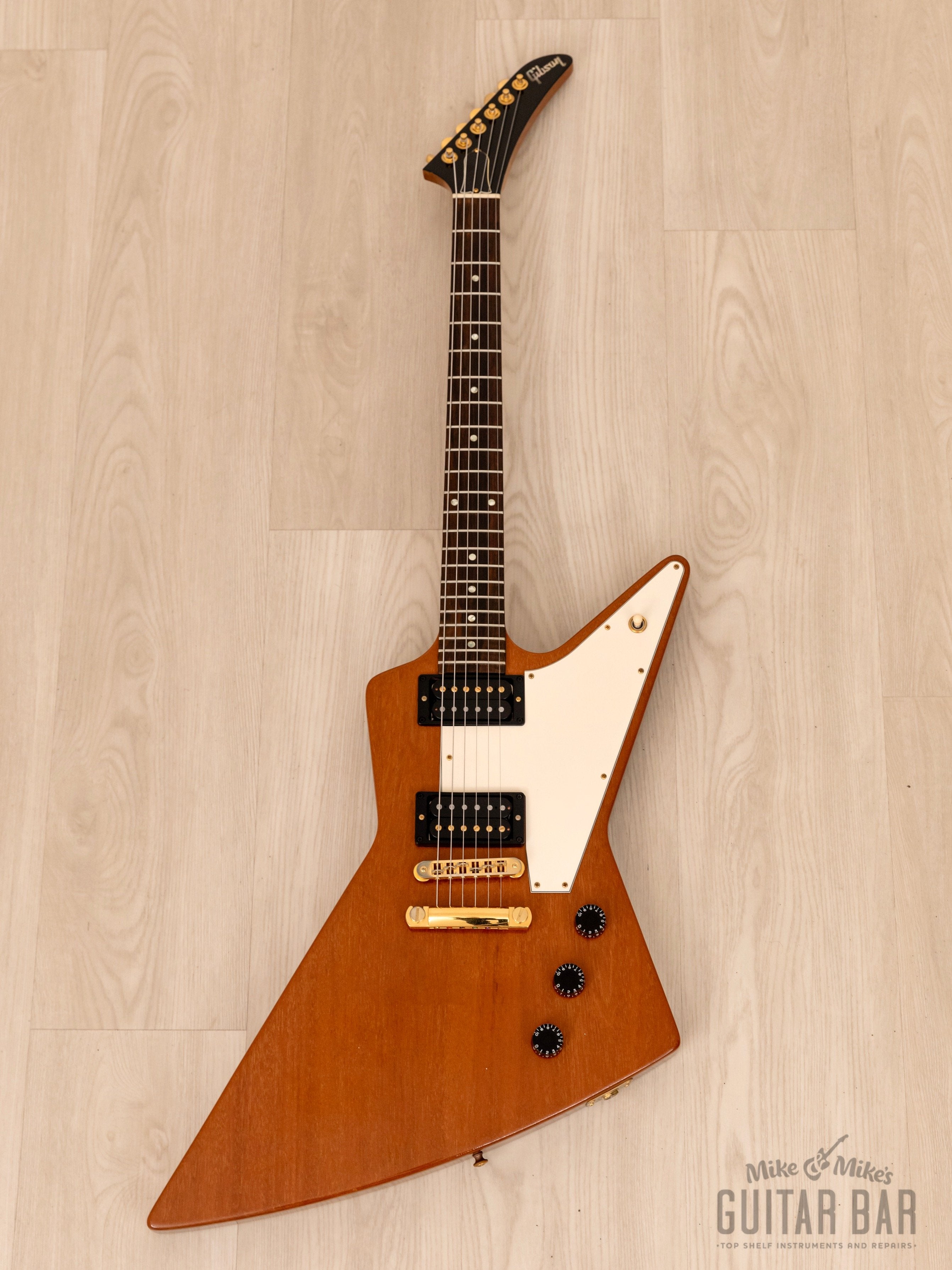 2004 Gibson Limited Edition Explorer '76 Vintage Reissue Natural w/ Case & Tag, Yamano