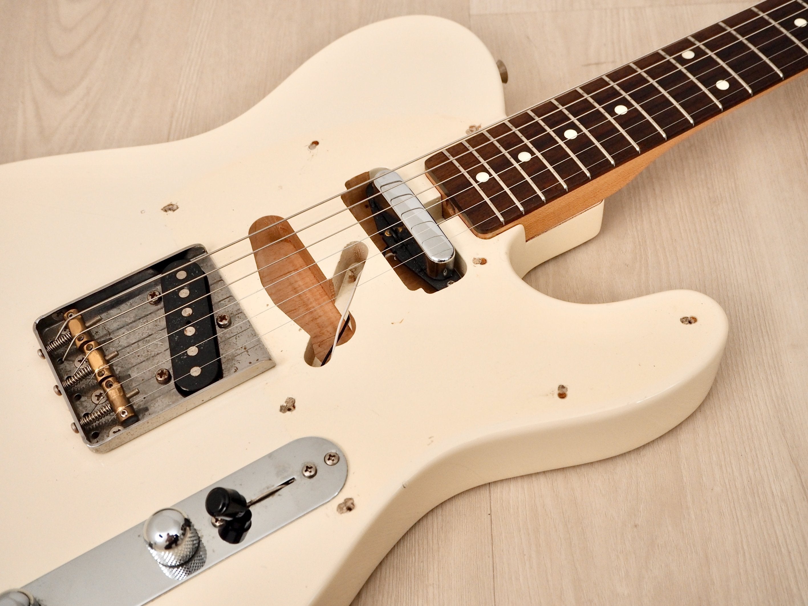 1991 Fender Telecaster '62 Vintage Reissue TL62-60 Olympic White, Japan MIJ Fujigen