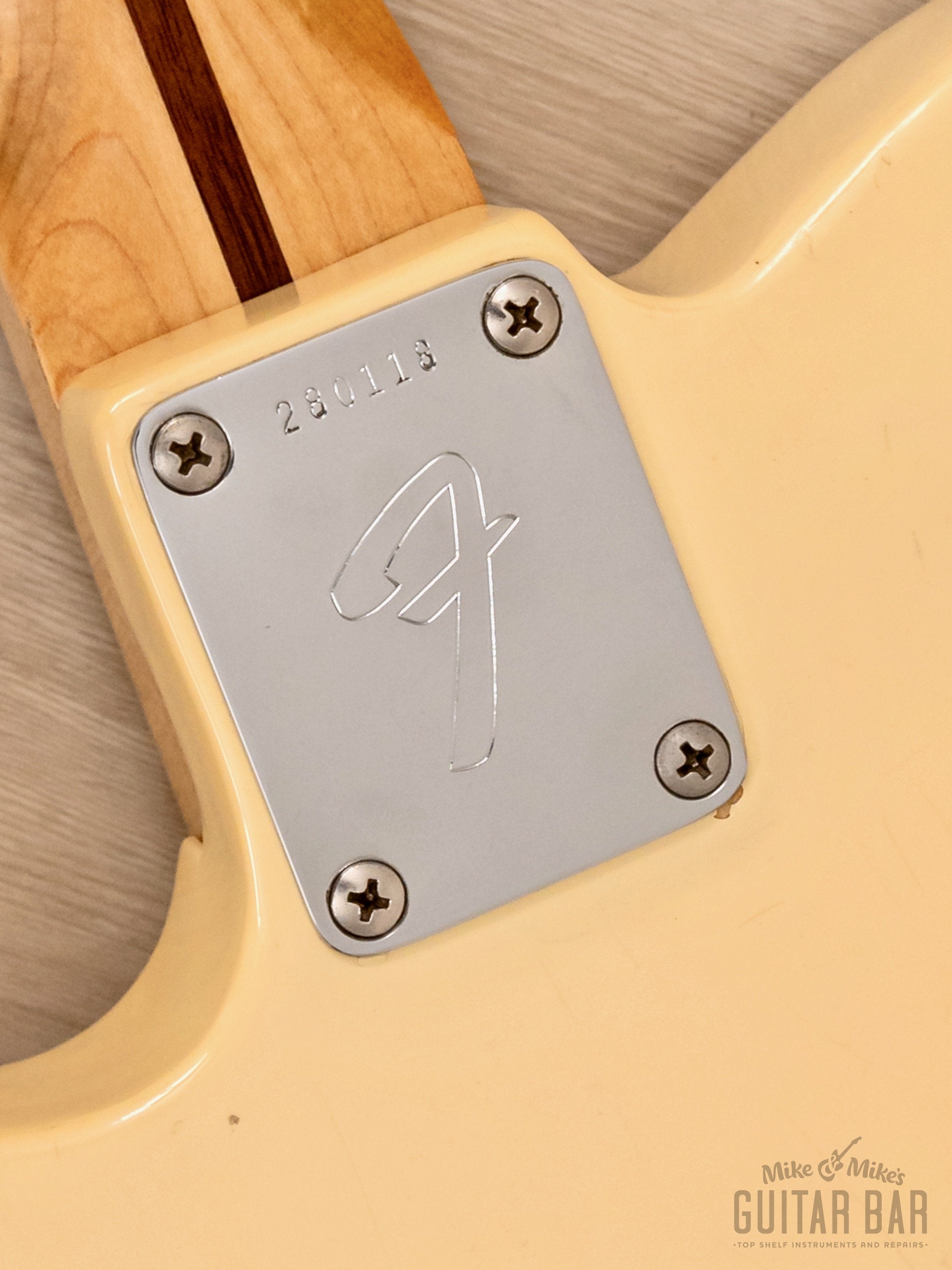 1970 Fender Telecaster Vintage Guitar Olympic White w/ Case, Ace Strap