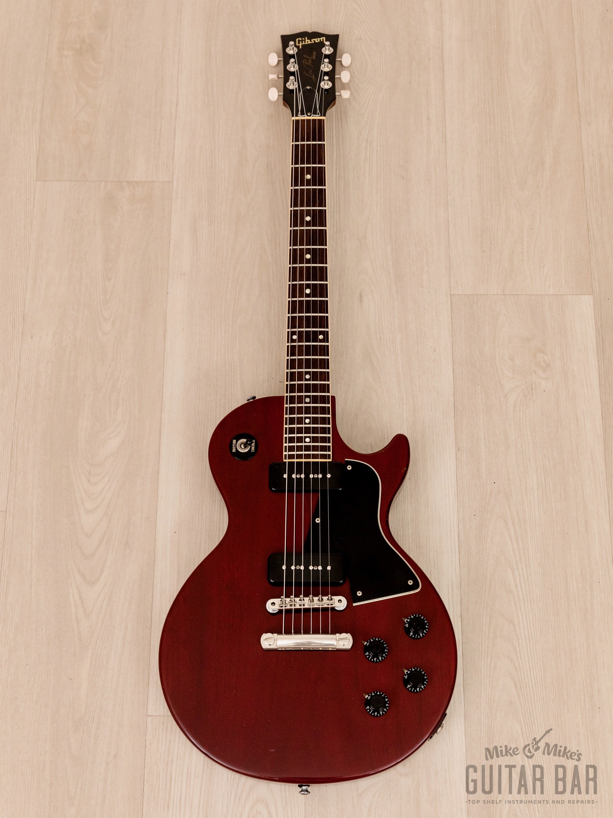 1989 Gibson Les Paul Special Electric Guitar Wine Red Gloss w/ Lollar P-90s, Case