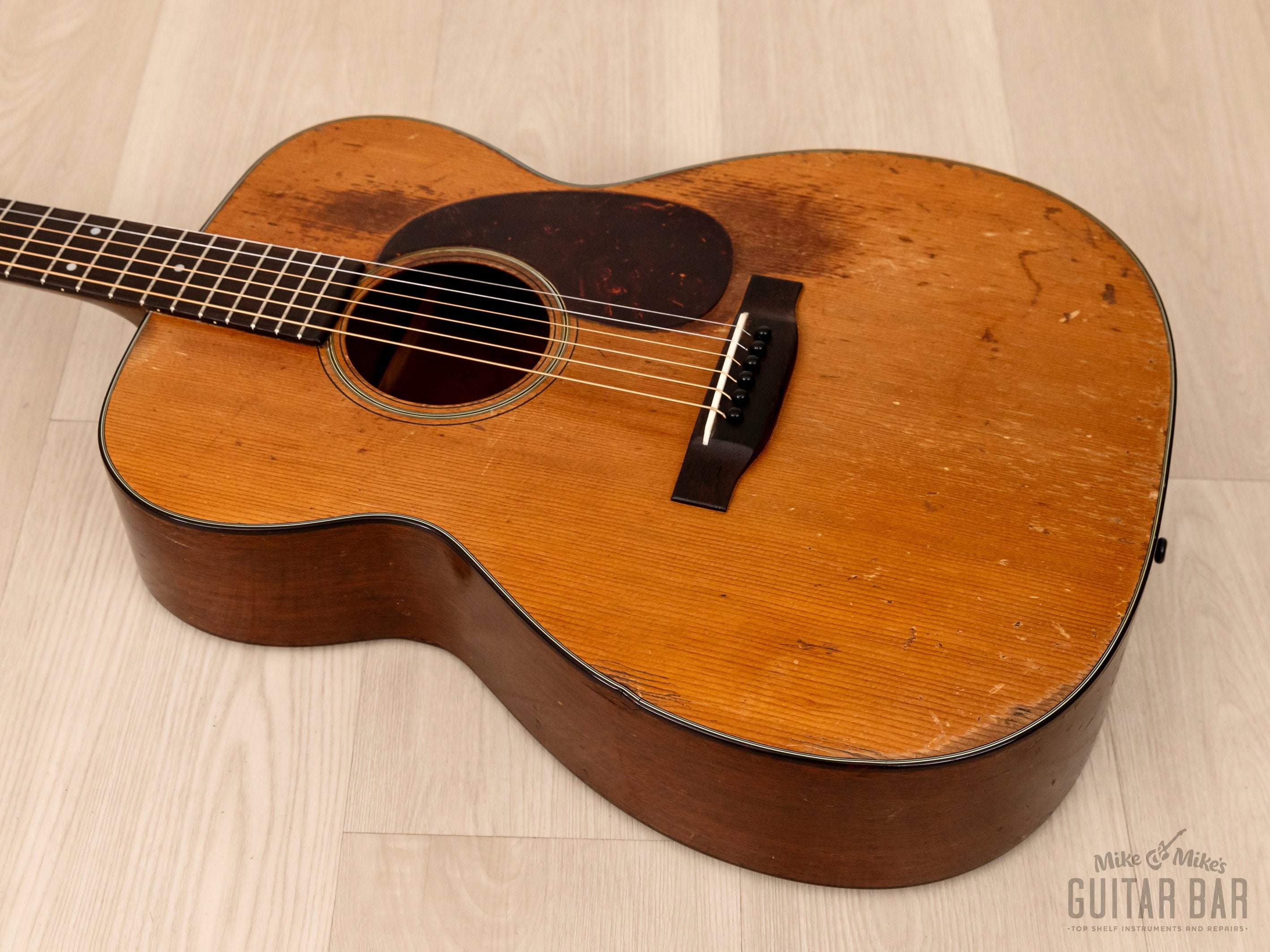 1954 Martin 000-18 Vintage Auditorium Body Acoustic Guitar w/ Case