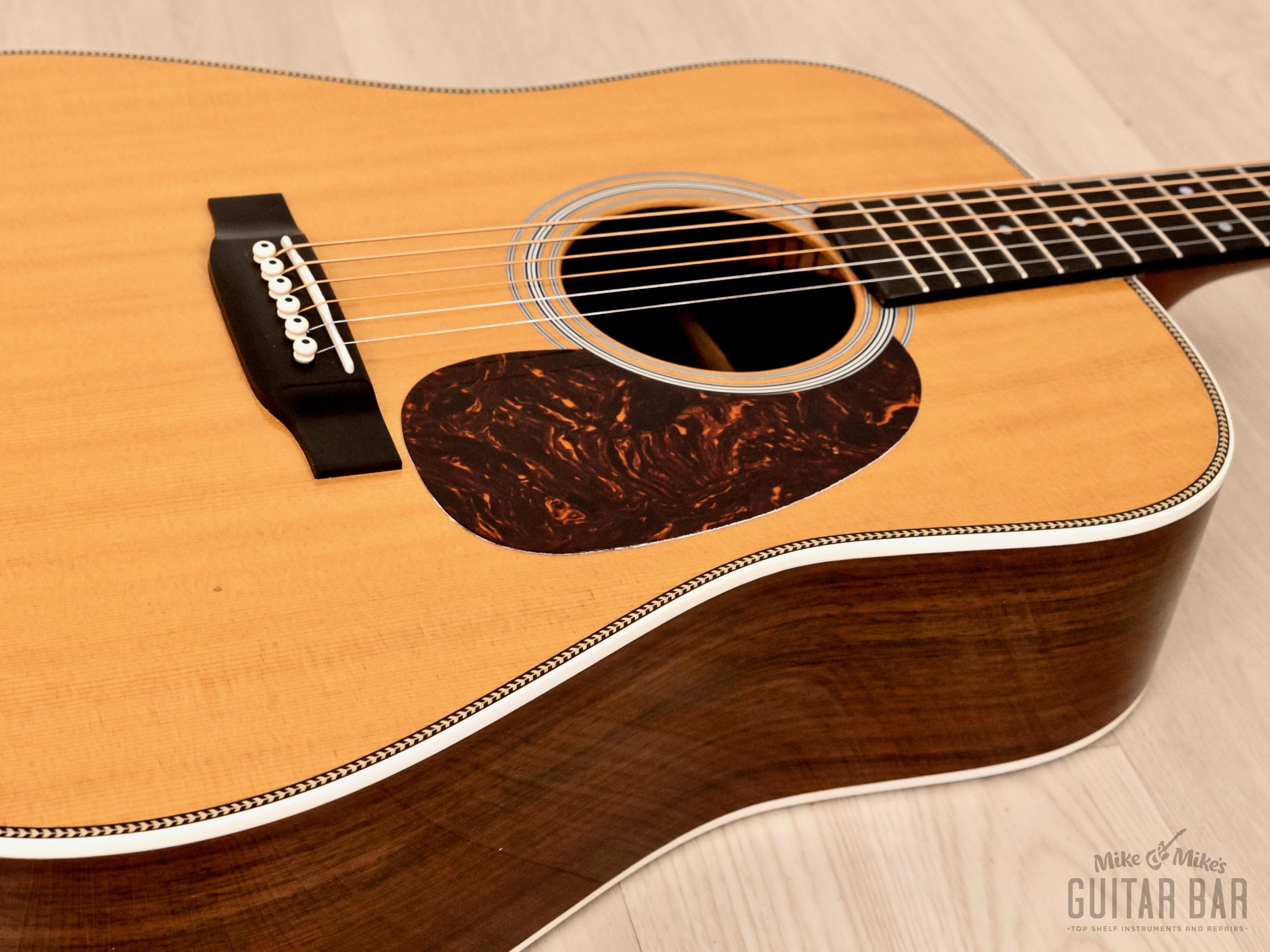 2013 Martin HD-28 Standard Series Herringbone Dreadnought Acoustic Guitar w/ Case, Hangtags