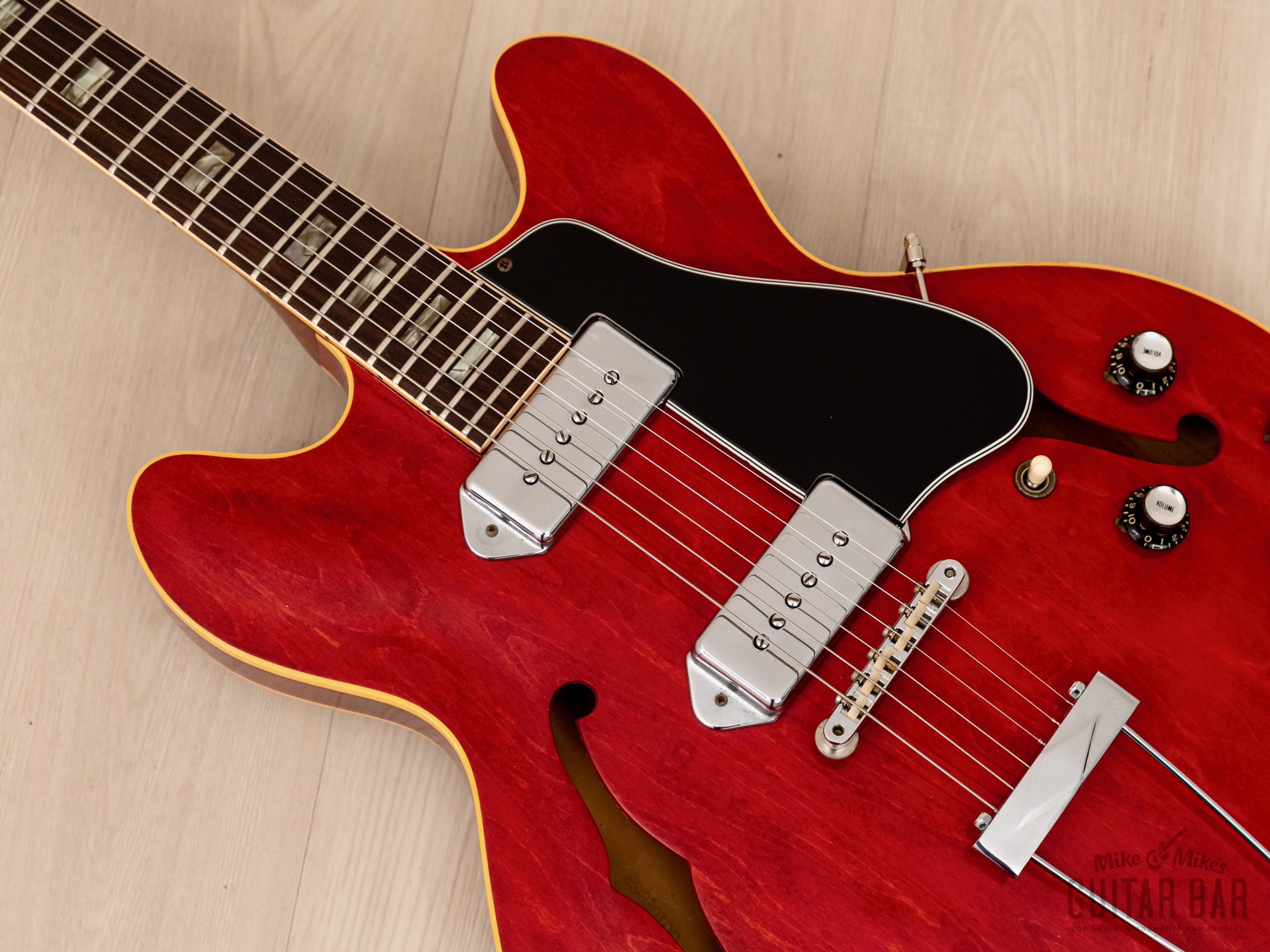 1966 Gibson ES-330 TDC Vintage Electric Guitar Cherry w/ Case