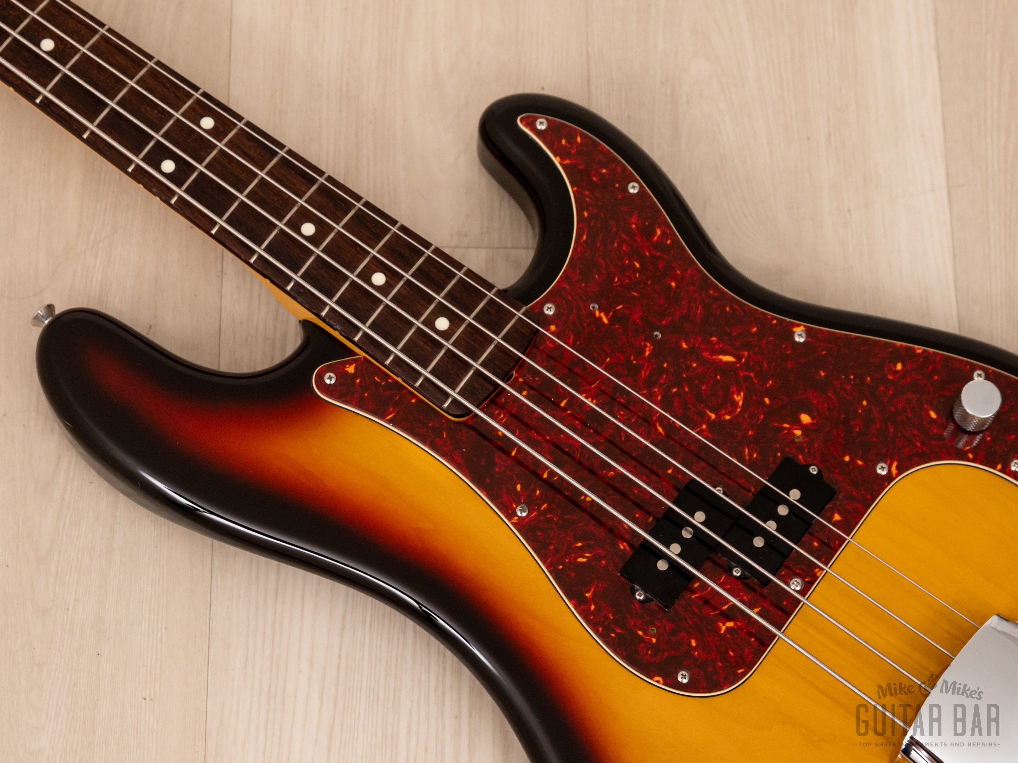 2019 Fender Hama Okamoto Precision Bass #4 Sunburst, 1 1/2