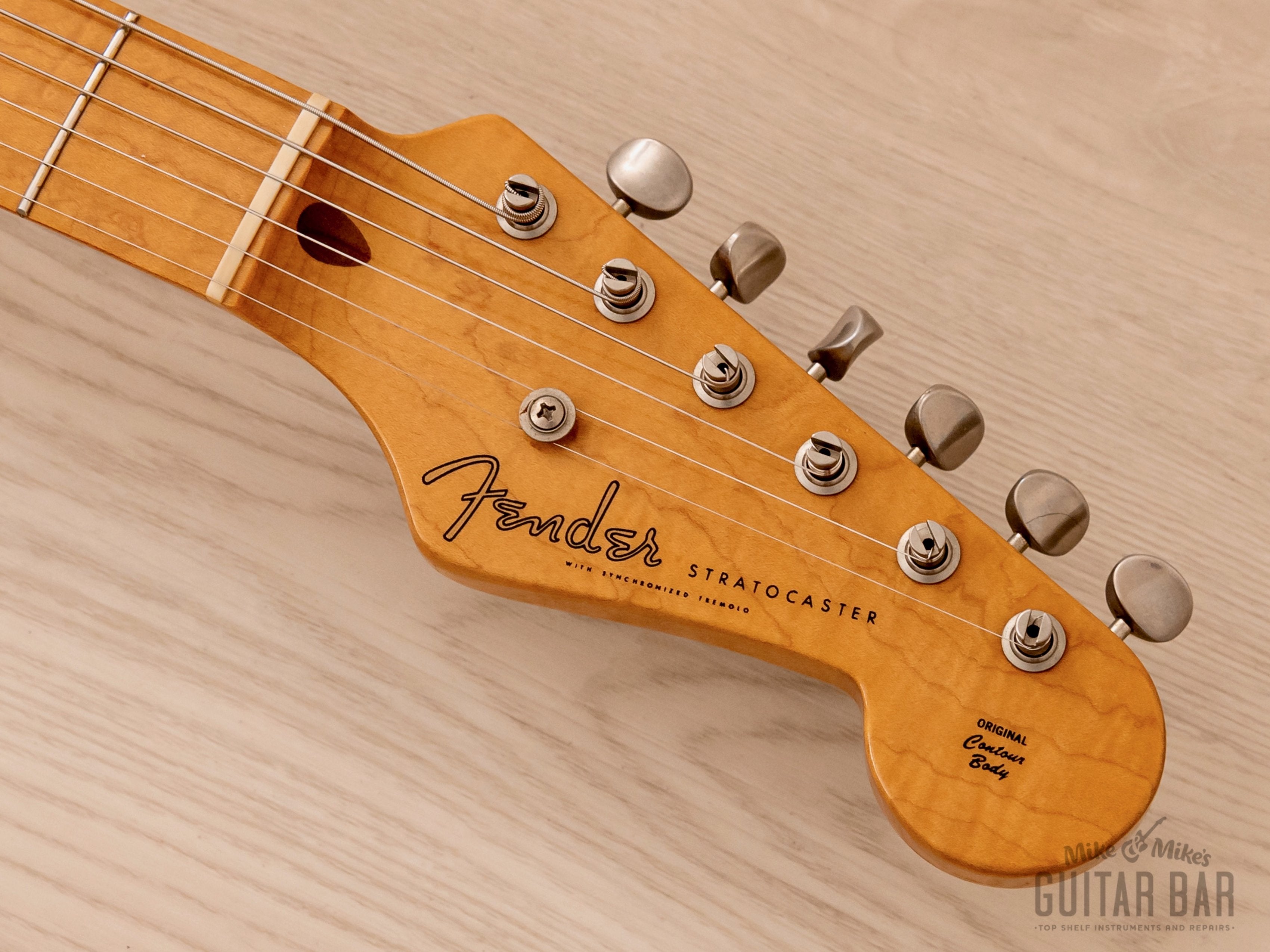 1991 Fender ExTrad Custom Edition '54 Stratocaster ST54-140 Sunburst Lacquer w/ USA Pickups, Japan MIJ