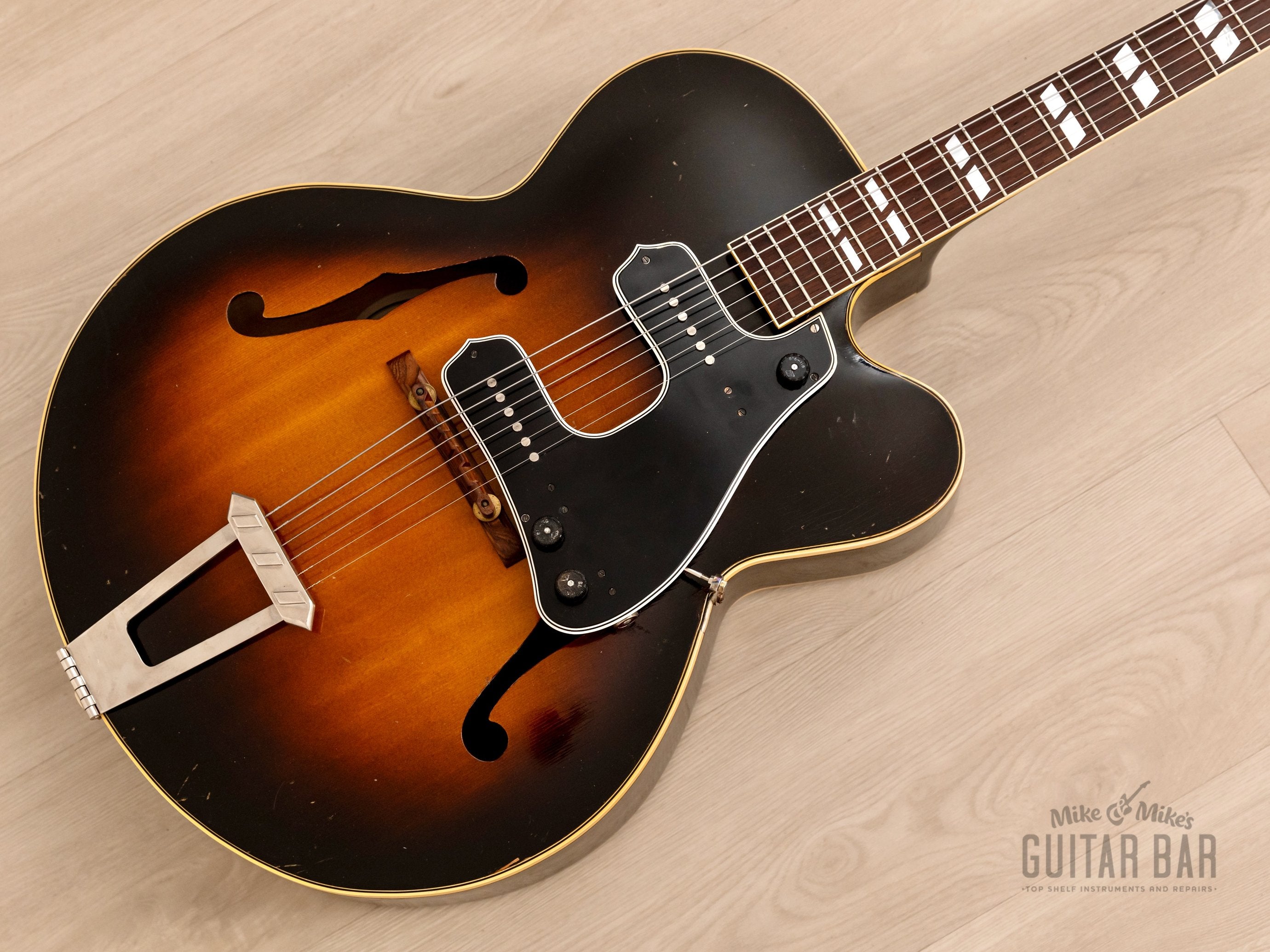 1951 Gibson L-7C Vintage Archtop Guitar w/ Double McCarty Pickguard, Lifton Case