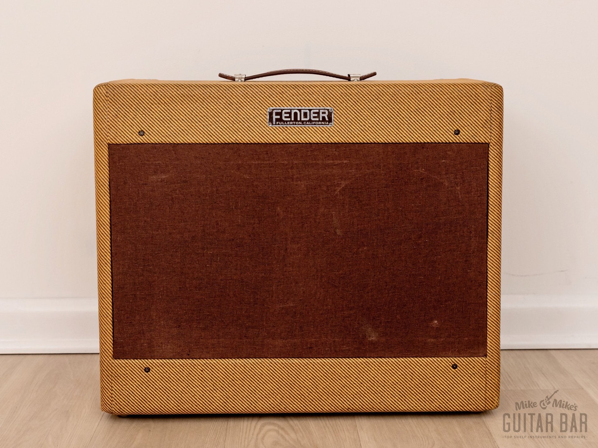 1954 Fender Super Tweed Wide Panel Vintage Tube Amp 2x10 w/ Jensen P10R, 5D4