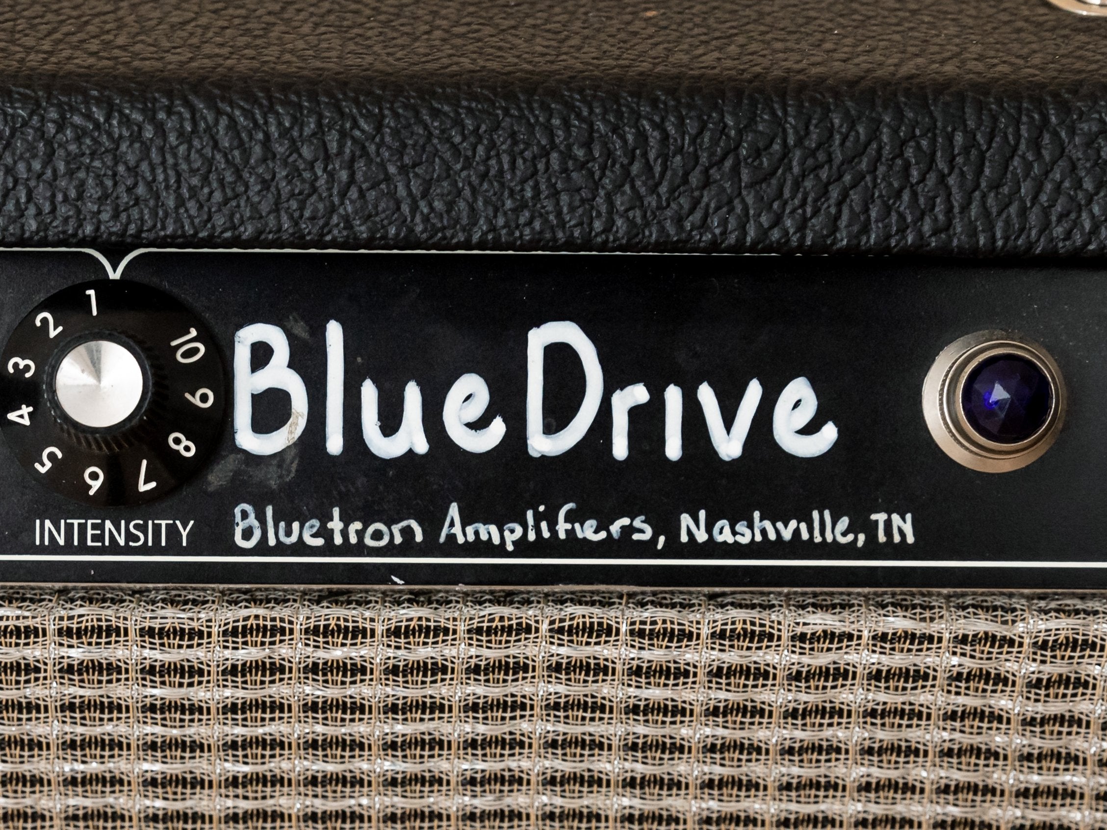 Bluetron BlueDrive Hand-Wired Black Panel-Style 2x12 Tube Combo Amp 85 Watt, 6L6