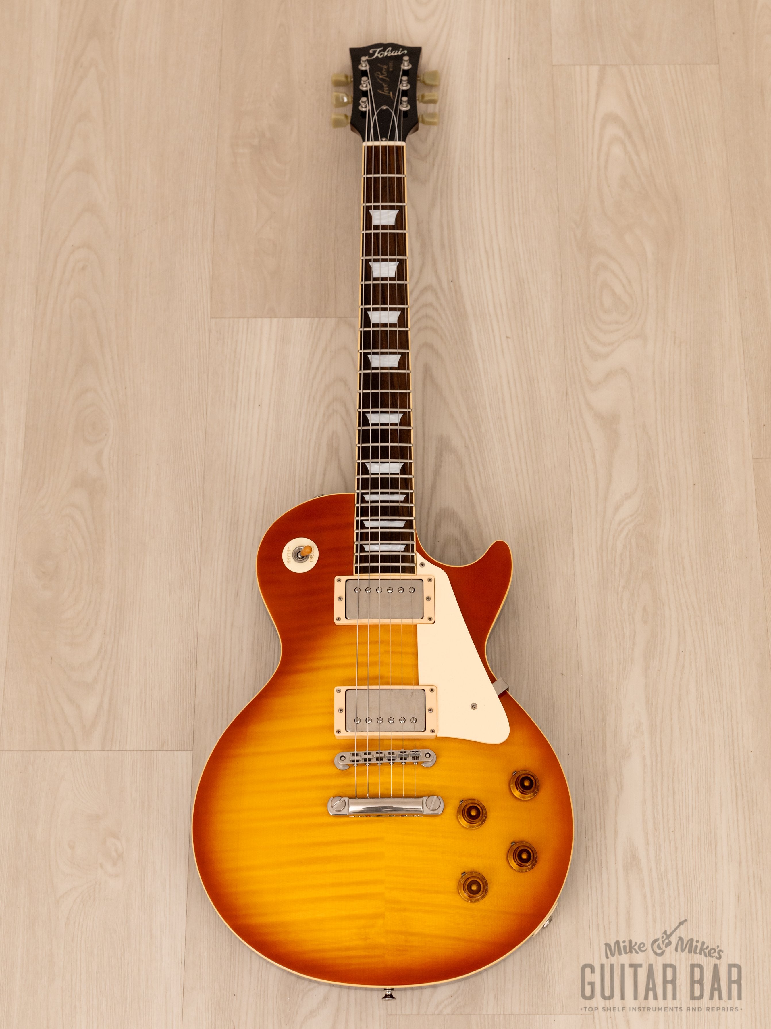 2008 Tokai Love Rock LS-95F Standard Burst Cherry Sunburst Near 